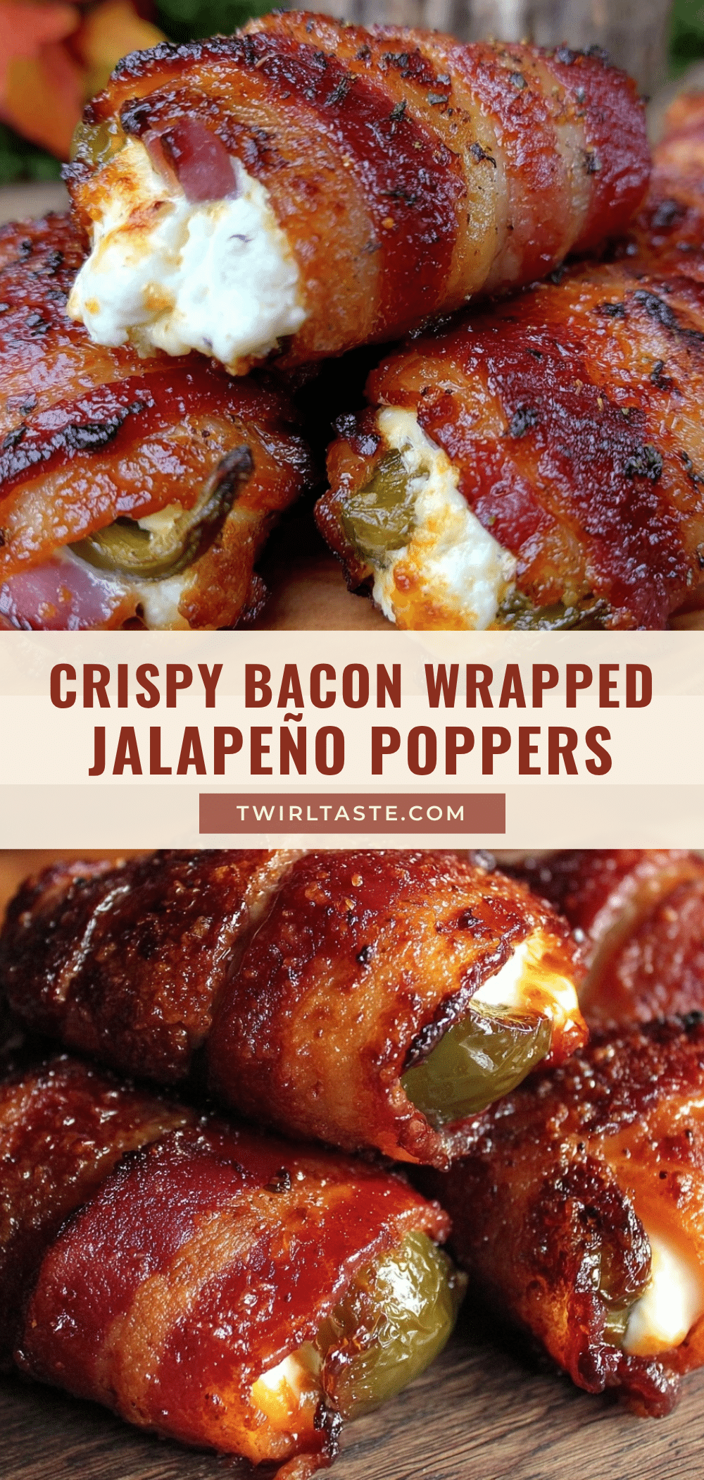 bacon wrapped jalapeño poppers recipe