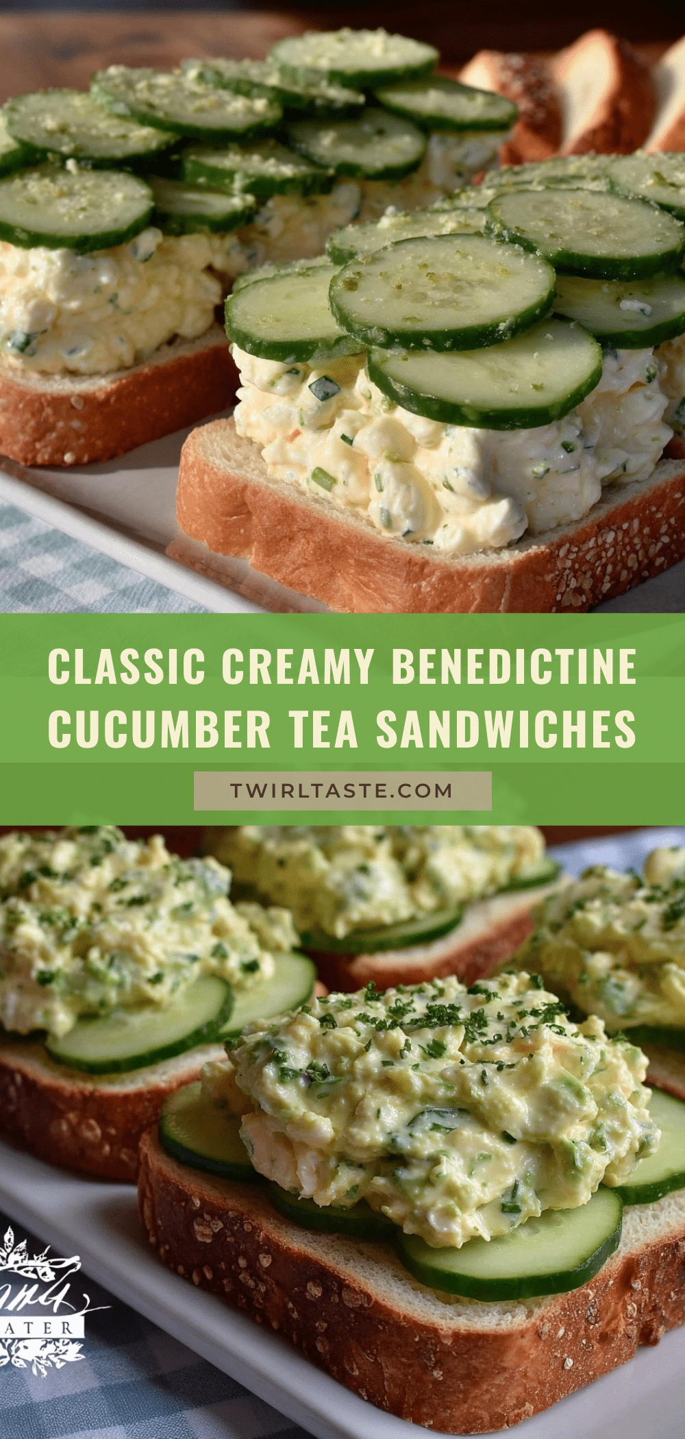 Benedictine cucumber tea sandwiches recipe