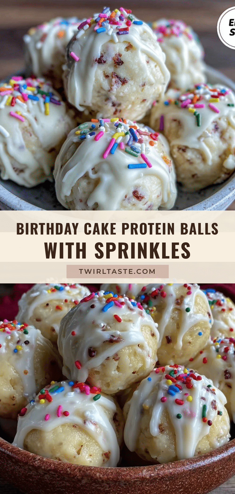 birthday cake protein balls recipe