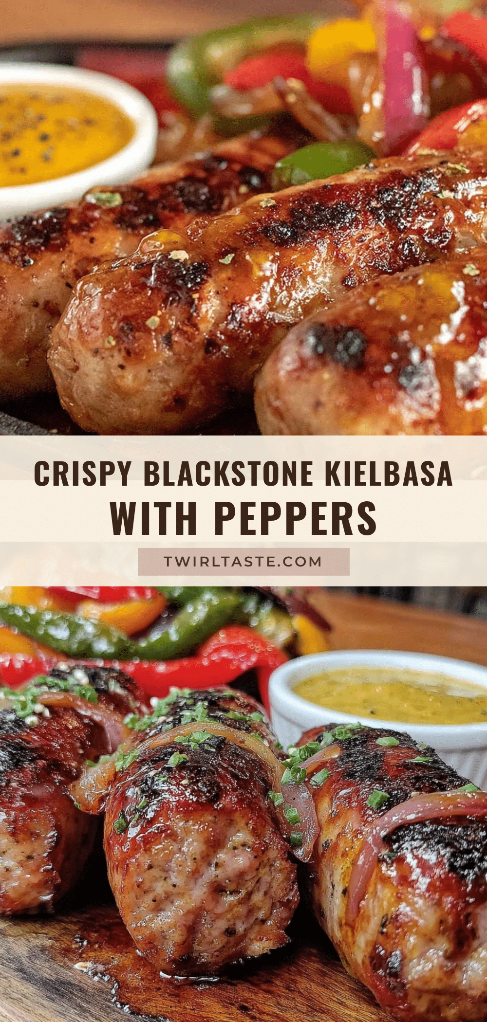 Blackstone griddled kielbasa recipe