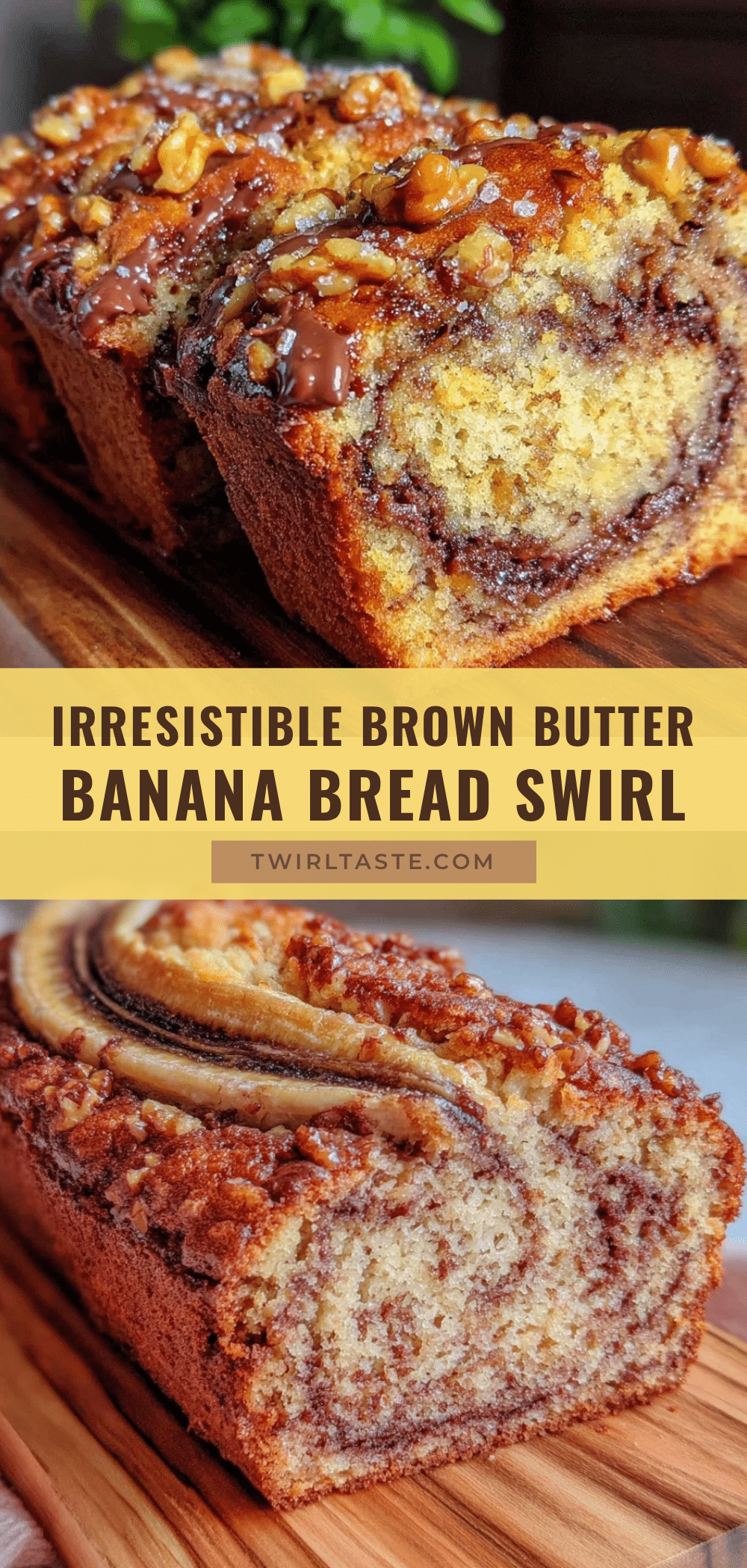 brown butter banana bread recipe