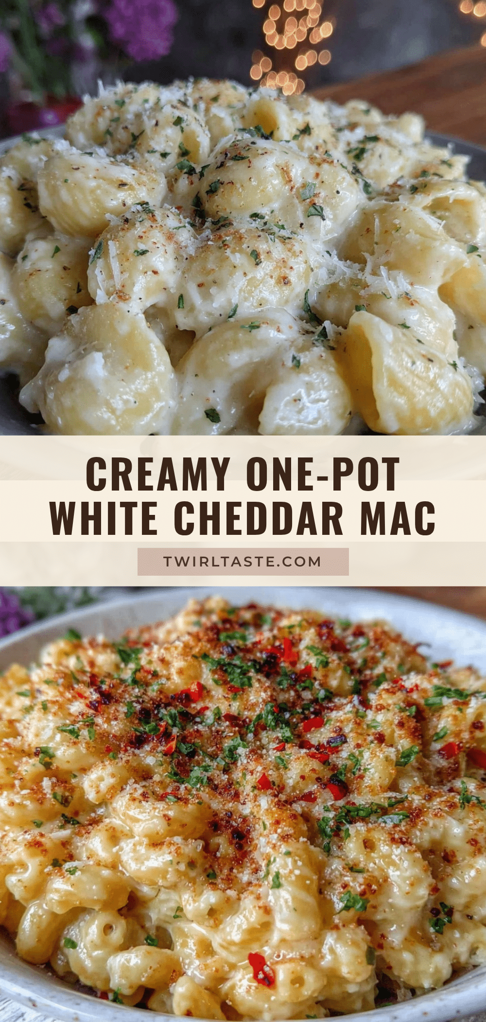 creamy one-pot white cheddar mac and cheese recipe