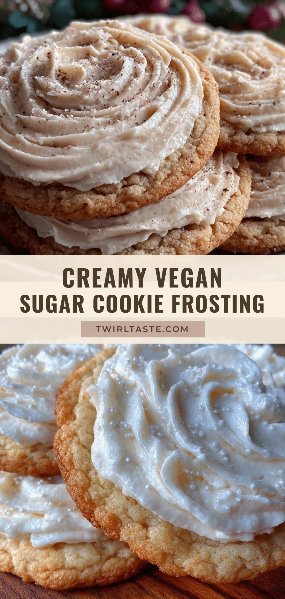 creamy vegan sugar cookie frosting recipe