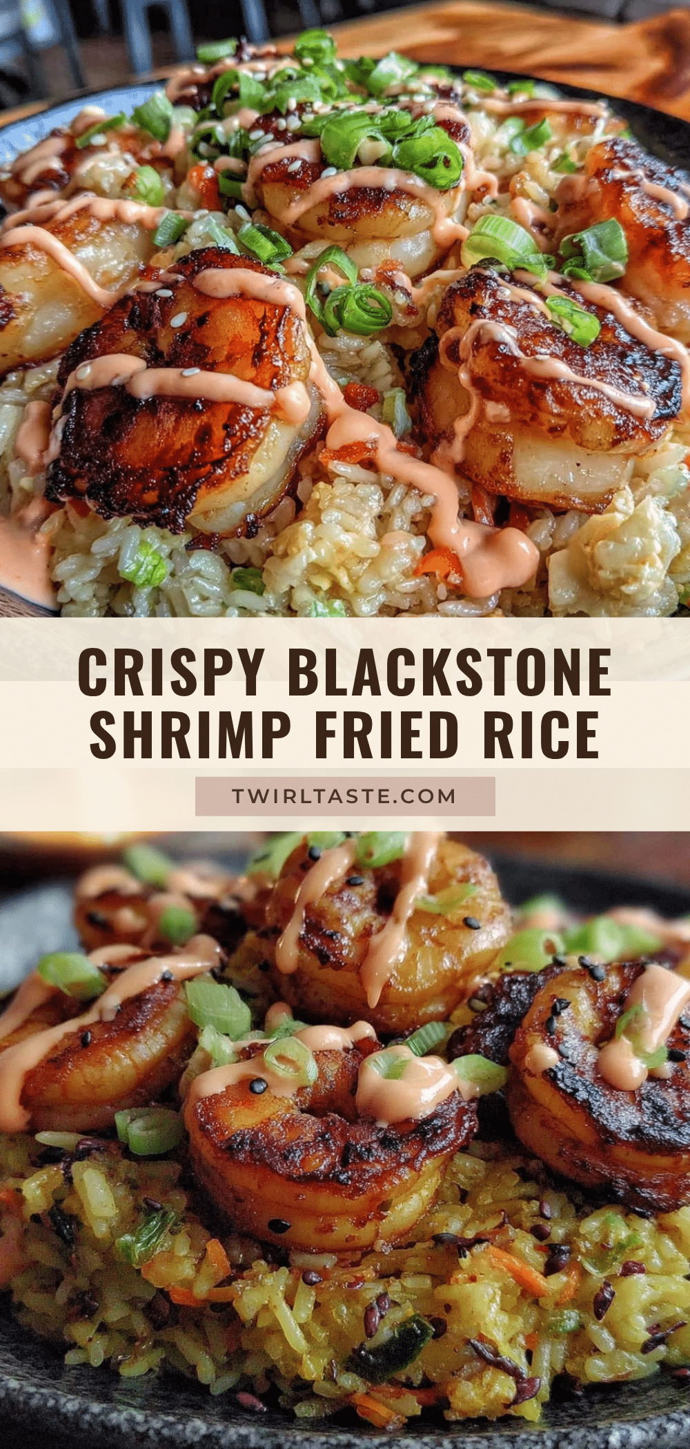crispy blackstone shrimp fried rice recipe