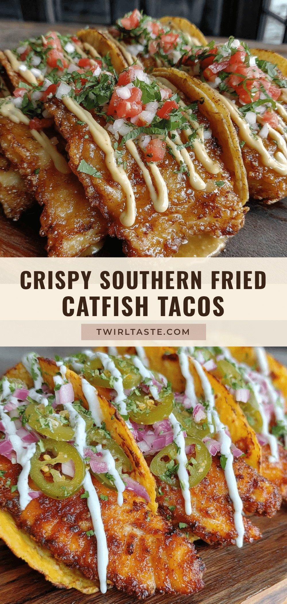 crispy southern fried catfish tacos recipe