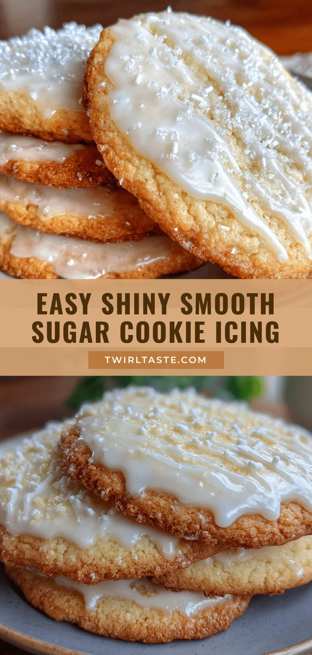 easy no-fail sugar cookie royal icing recipe