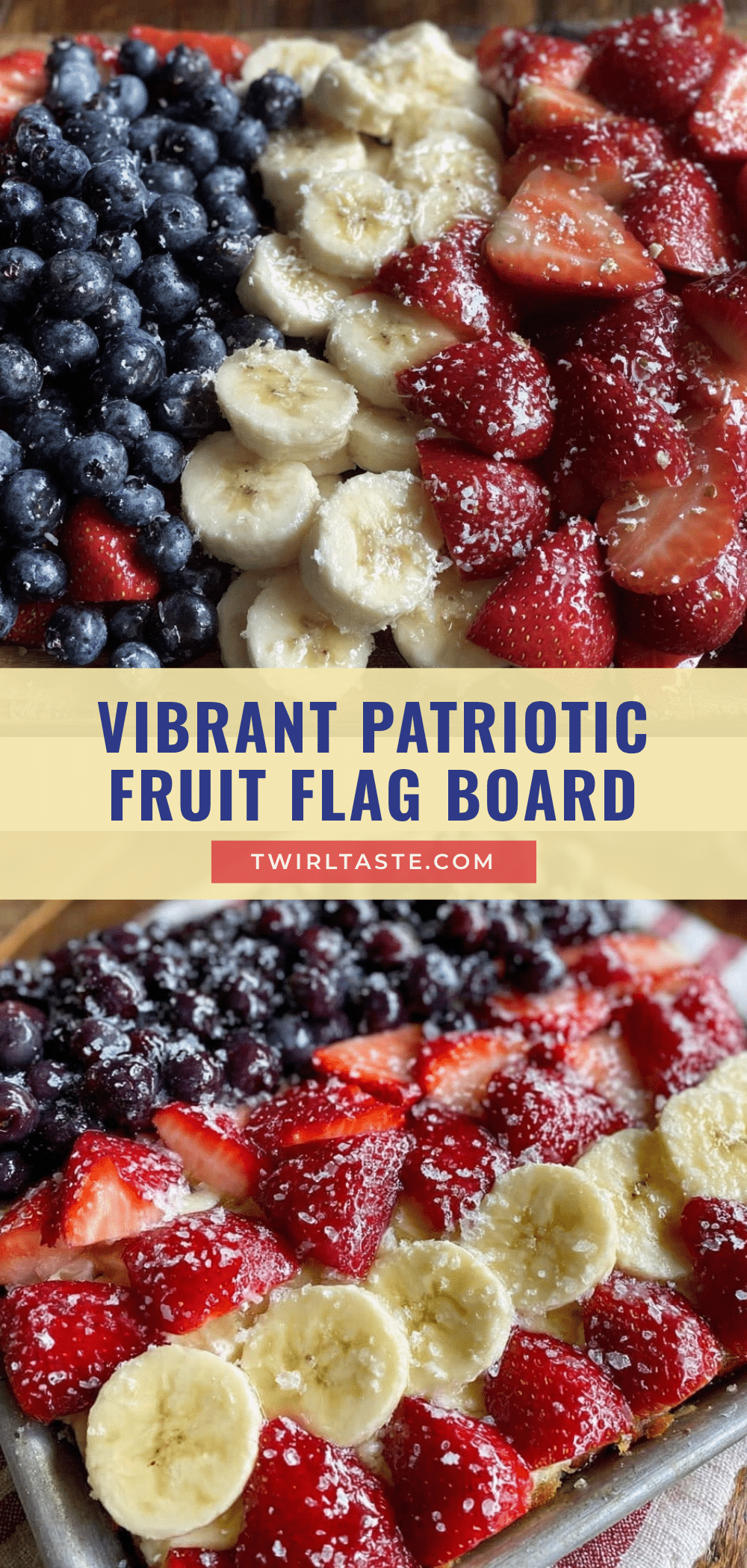 fresh patriotic fruit flag board recipe