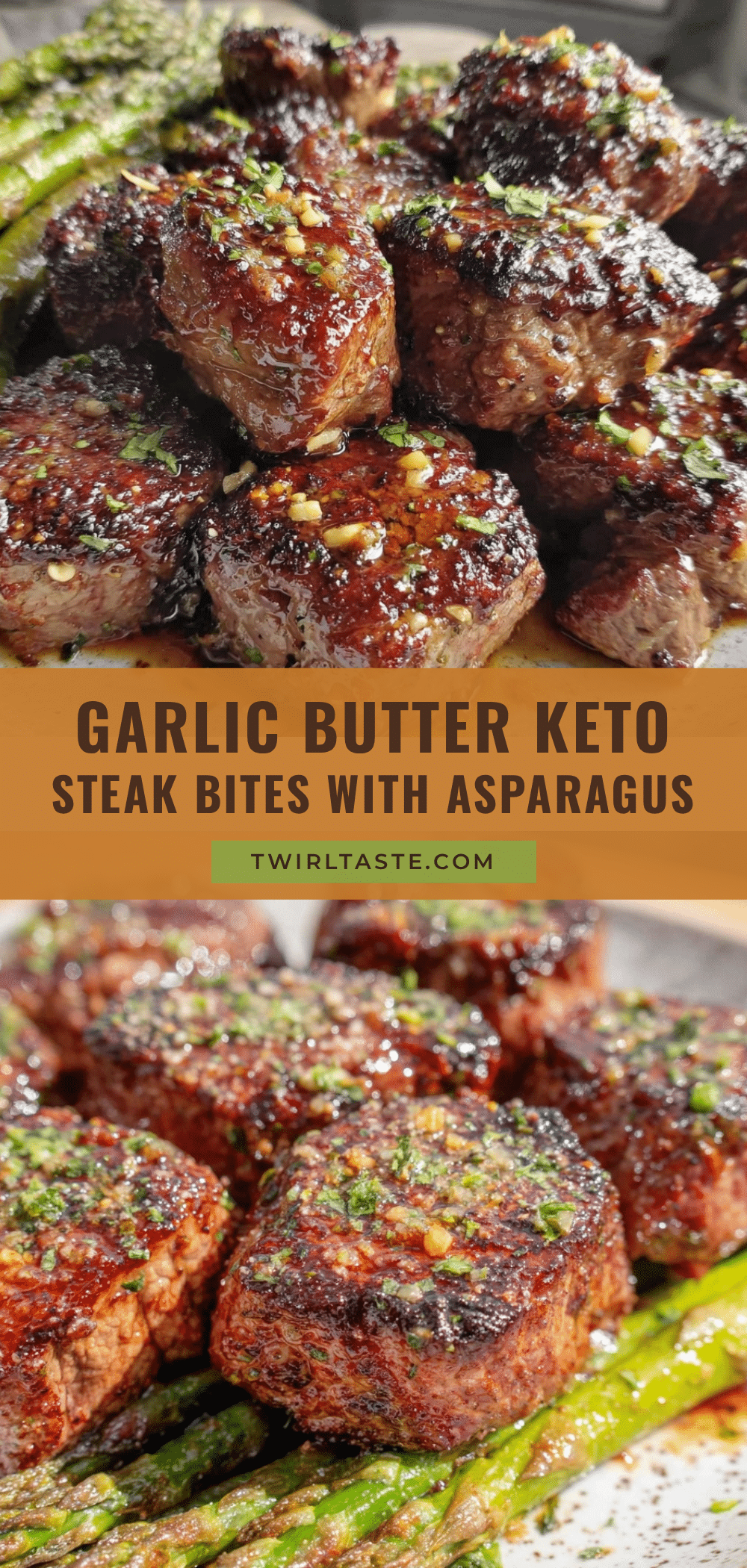 keto garlic butter steak bites recipe