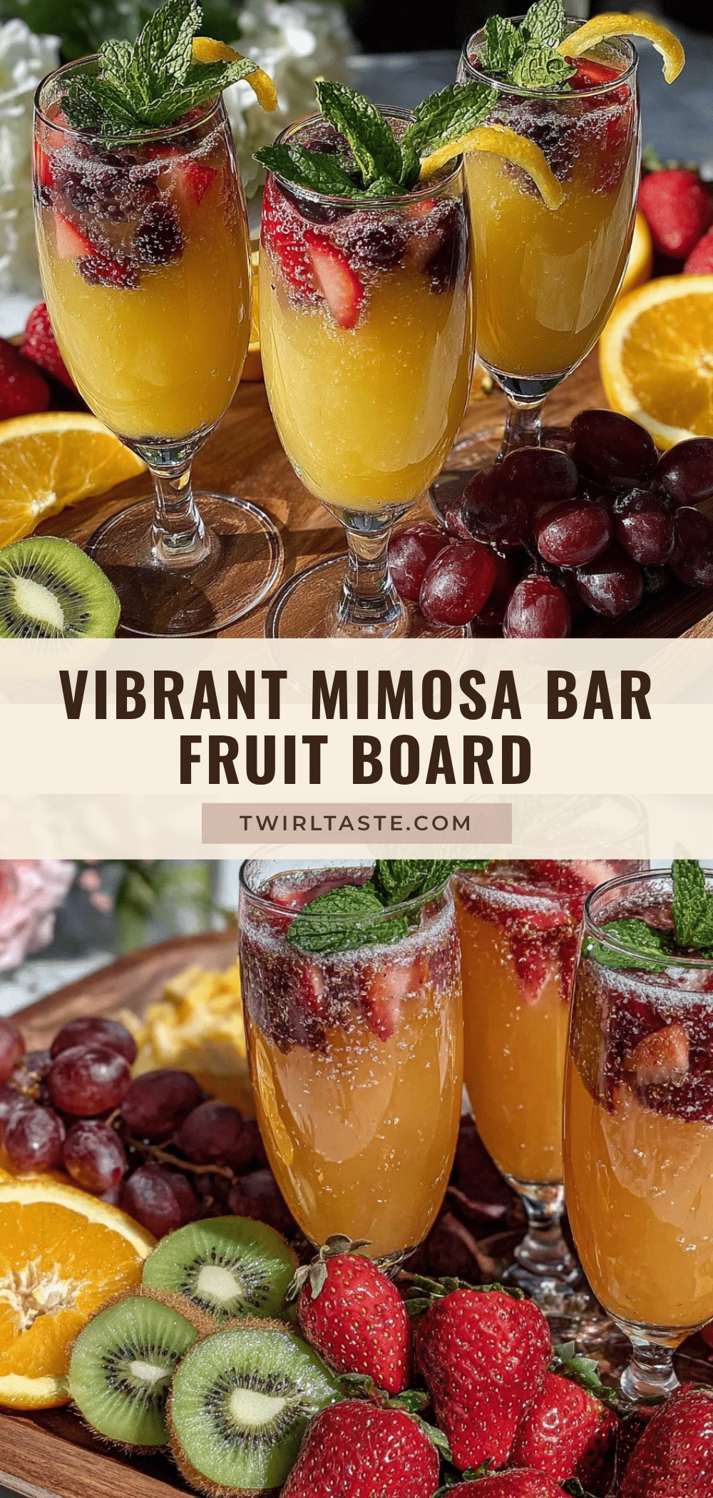 mimosa bar fruit board recipe