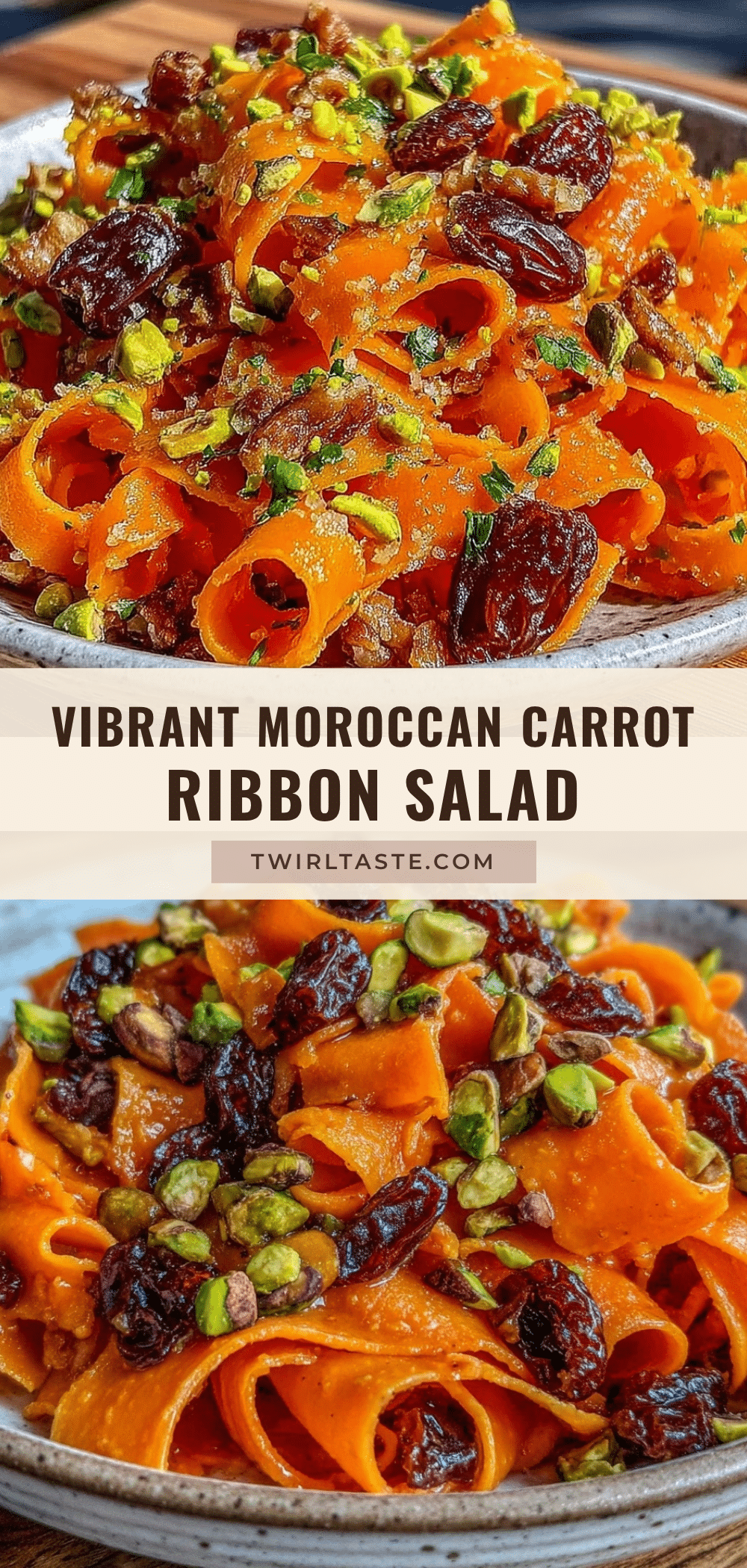 moroccan carrot ribbon salad recipe
