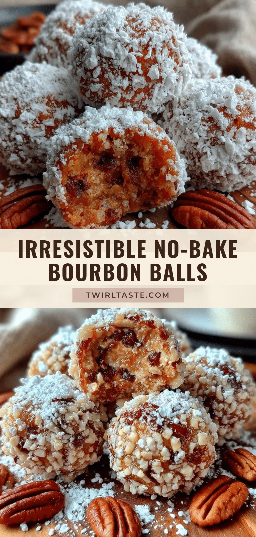 no-bake Kentucky bourbon balls recipe