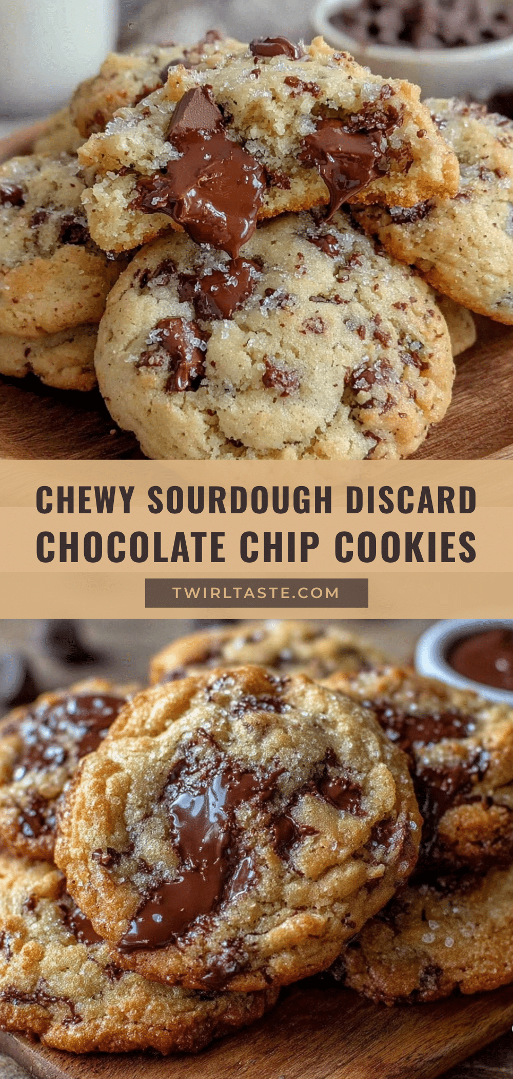 sourdough discard chocolate chip cookies recipe