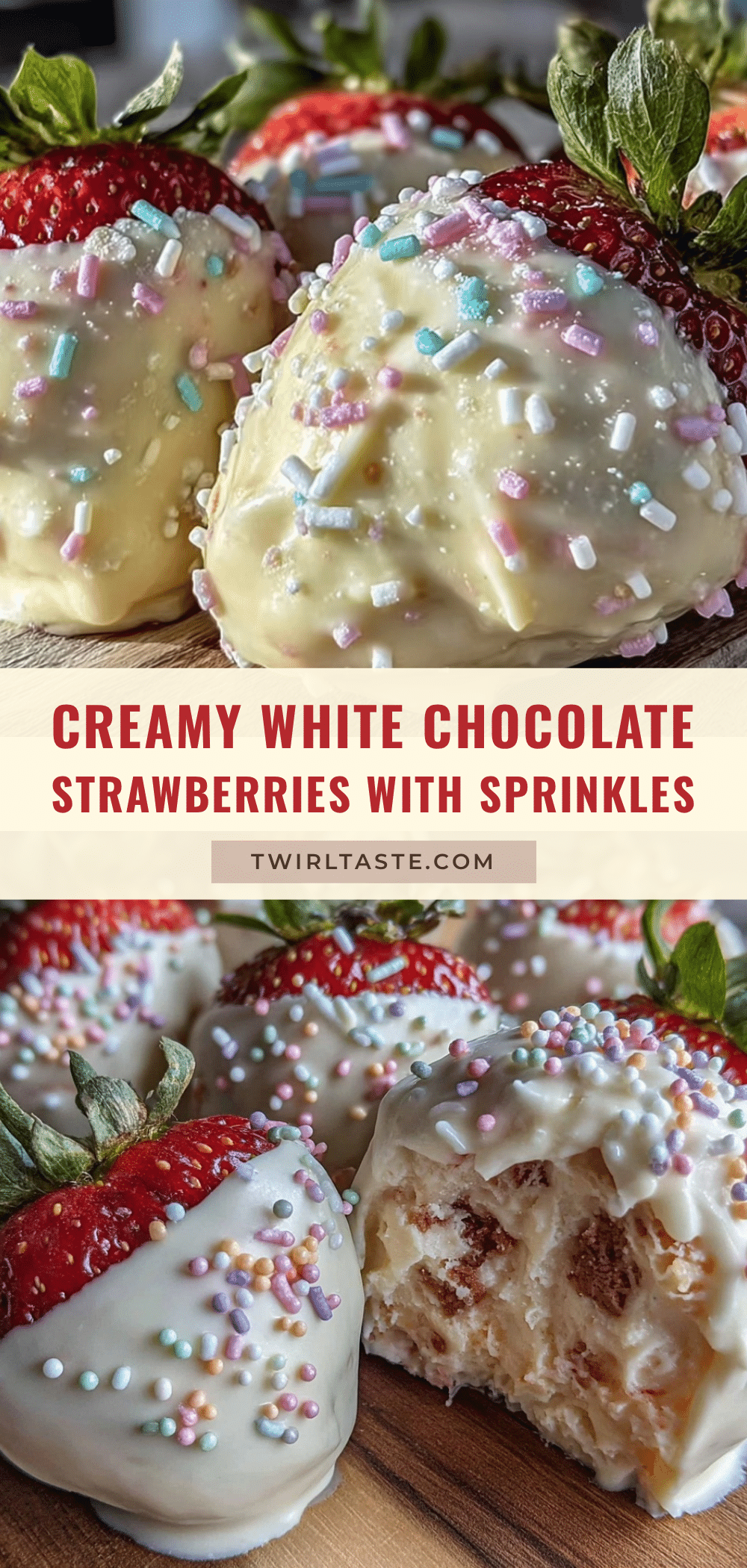 white chocolate dipped strawberries recipe