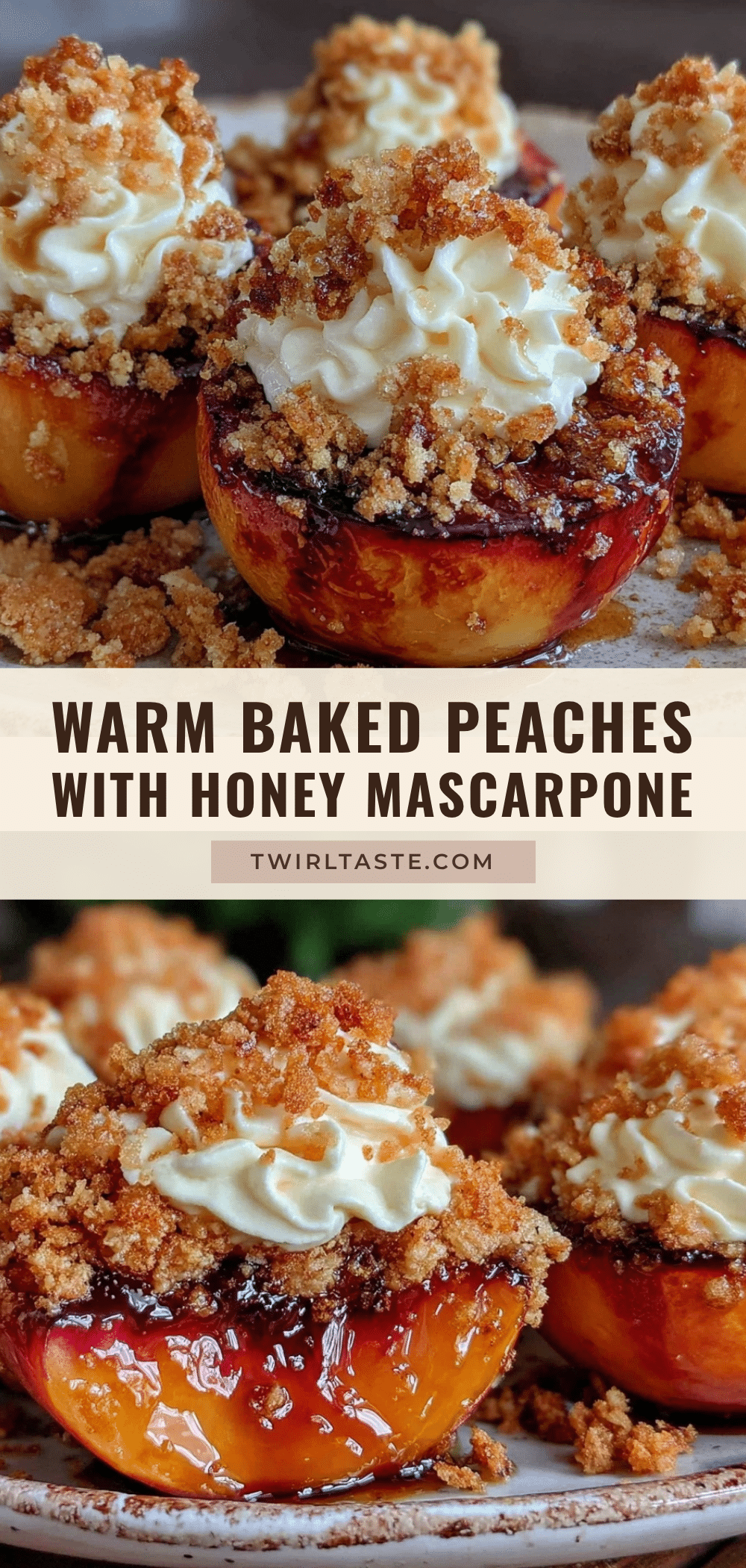 cozy baked peaches recipe recipe