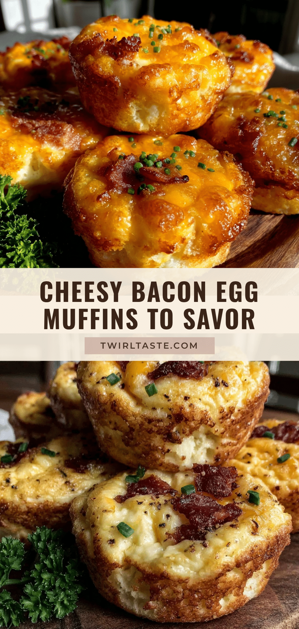 Cozy Egg Muffins with Bacon & Cheese recipe