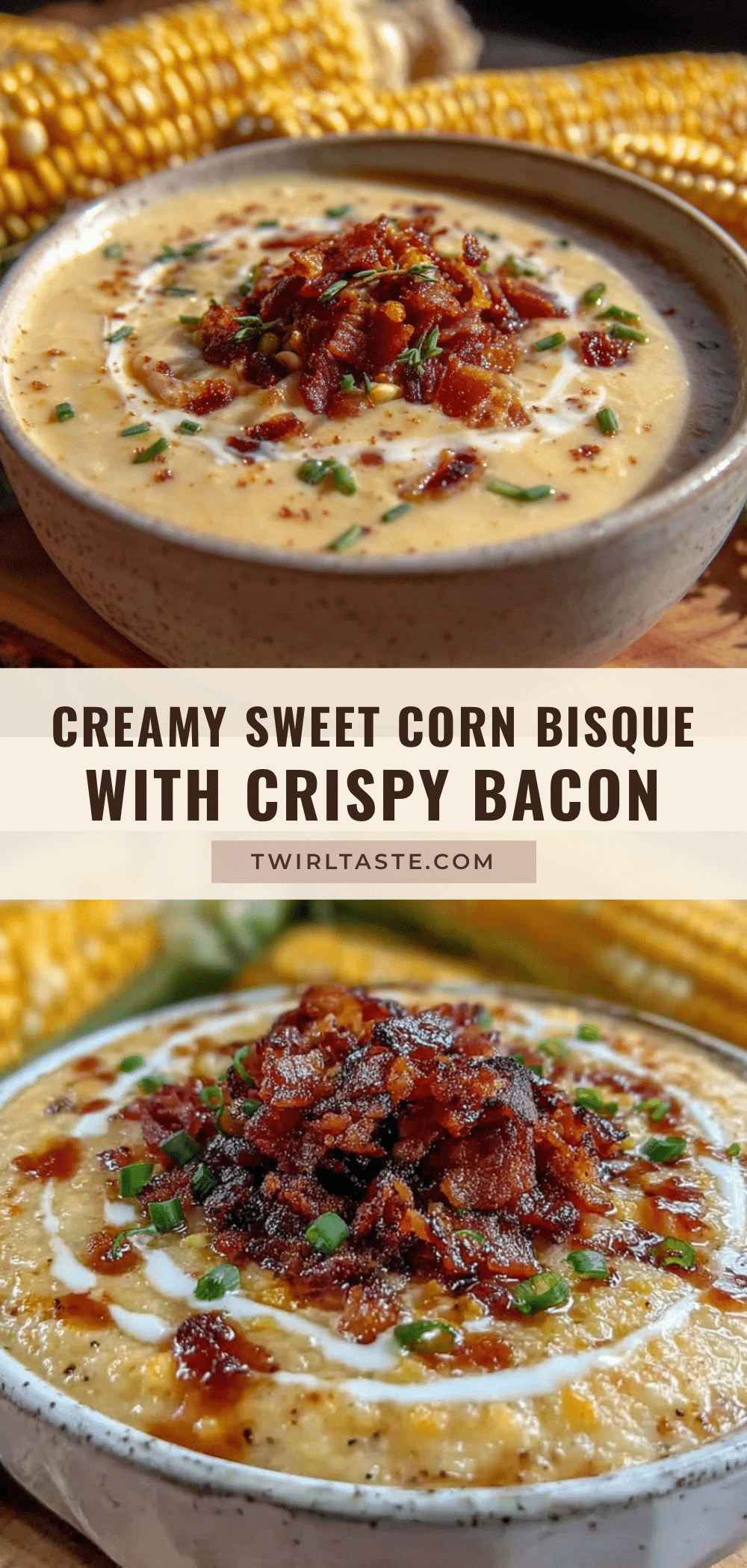 creamy sweet corn bisque recipe