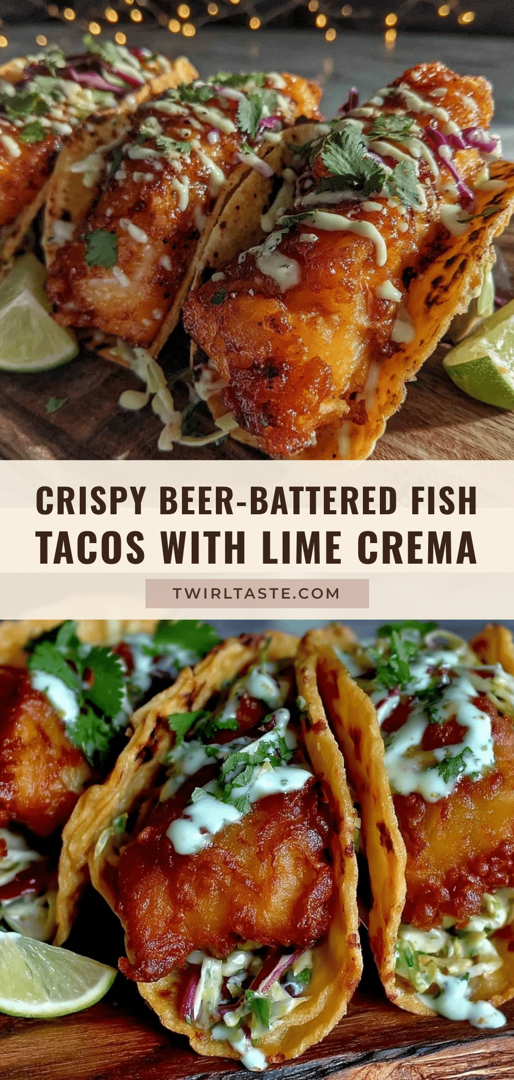 crispy beer-battered fish tacos recipe