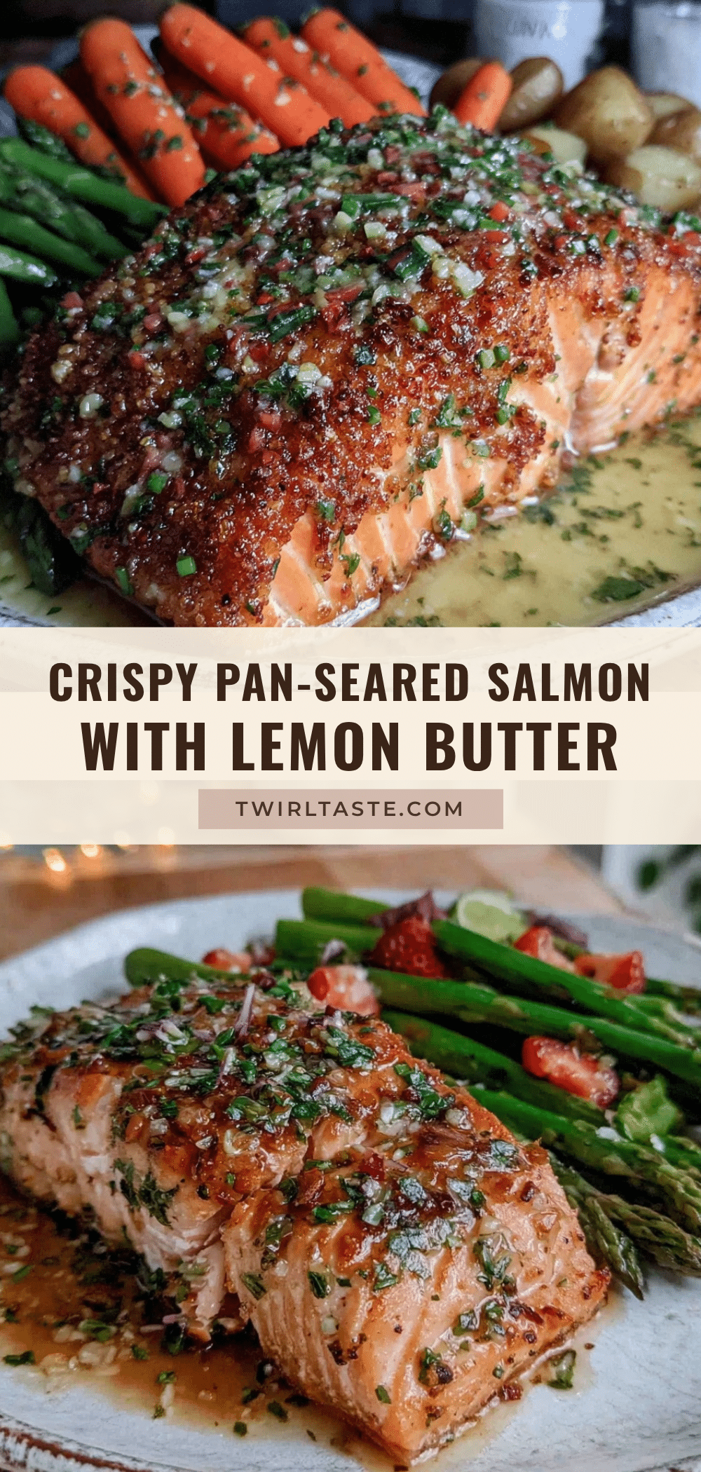 crispy pan-seared salmon recipe