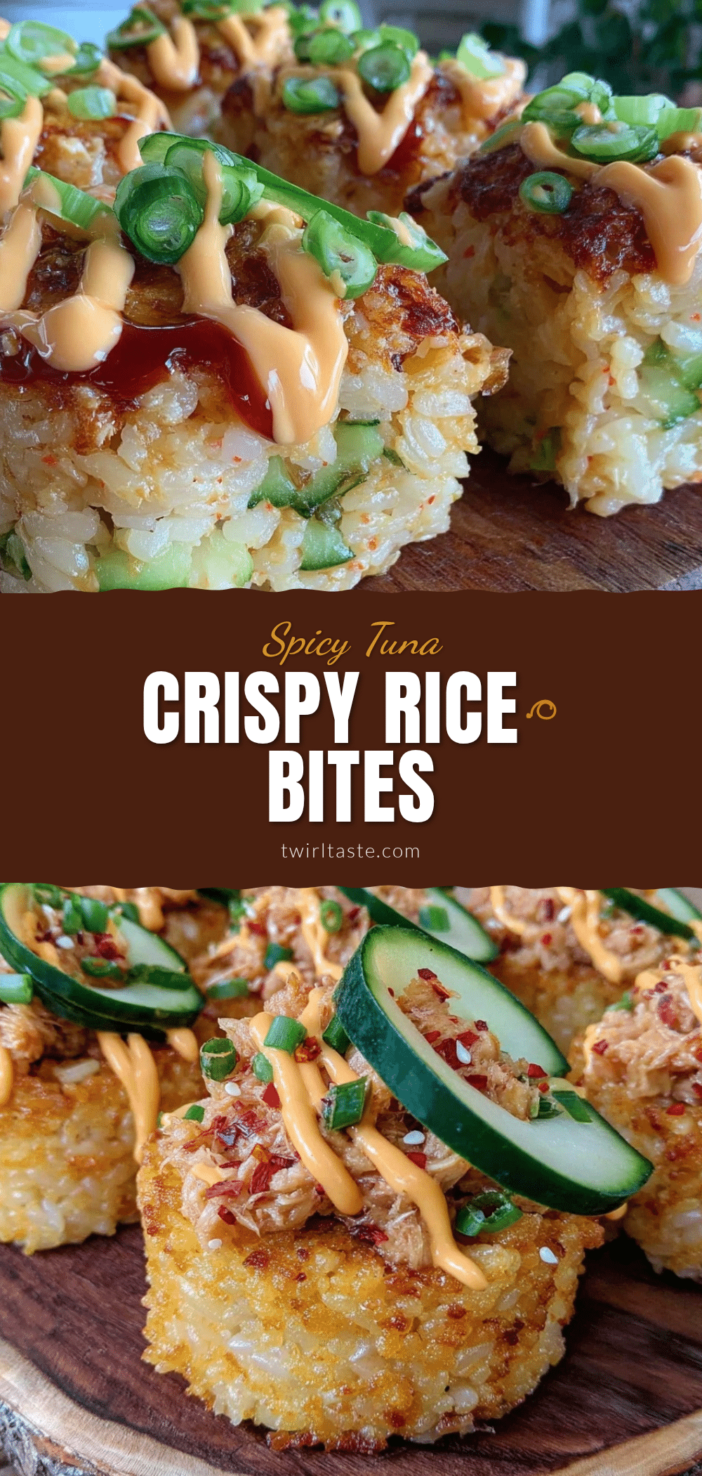 crispy spicy tuna rice bites recipe