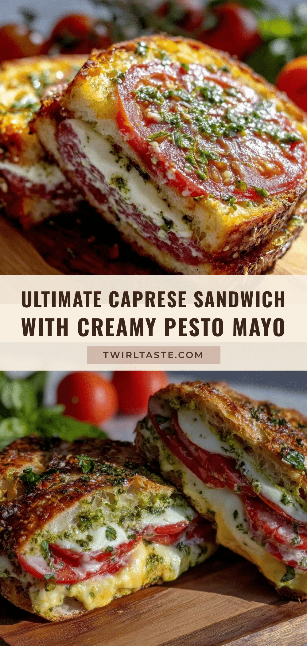 Fresh Caprese Sandwich recipe