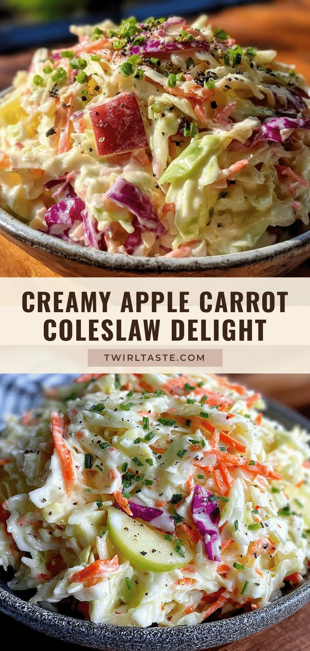 fresh creamy coleslaw recipe