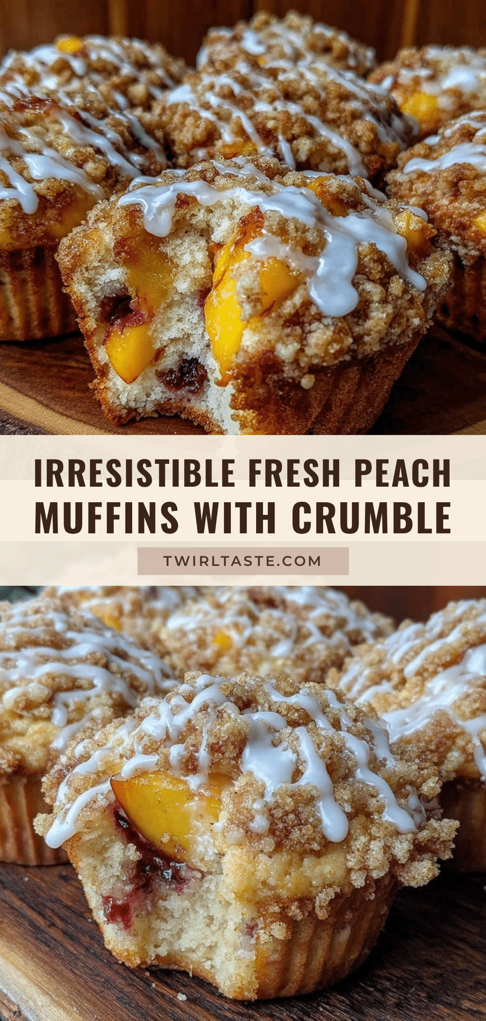 fresh peach muffins recipe