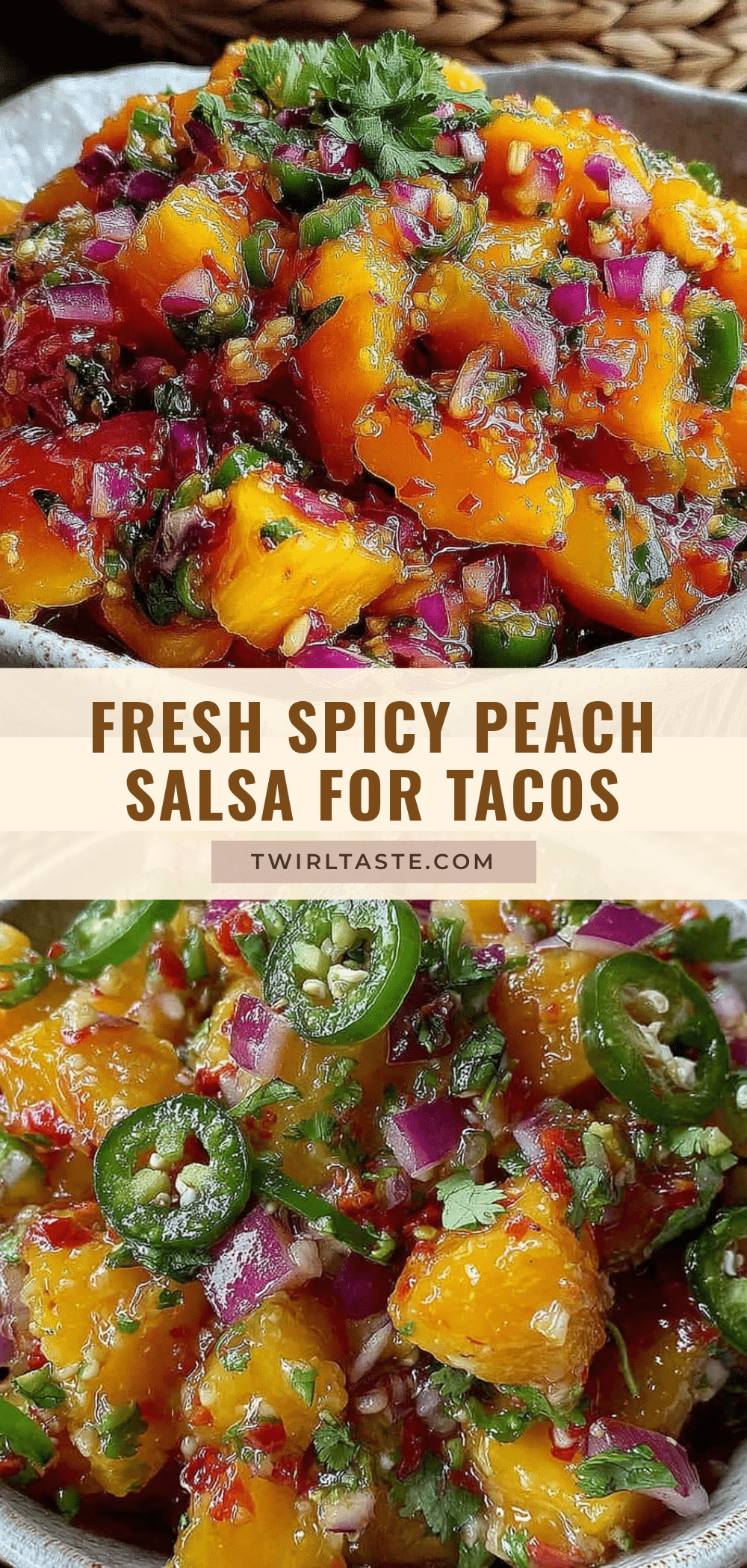 fresh peach salsa recipe