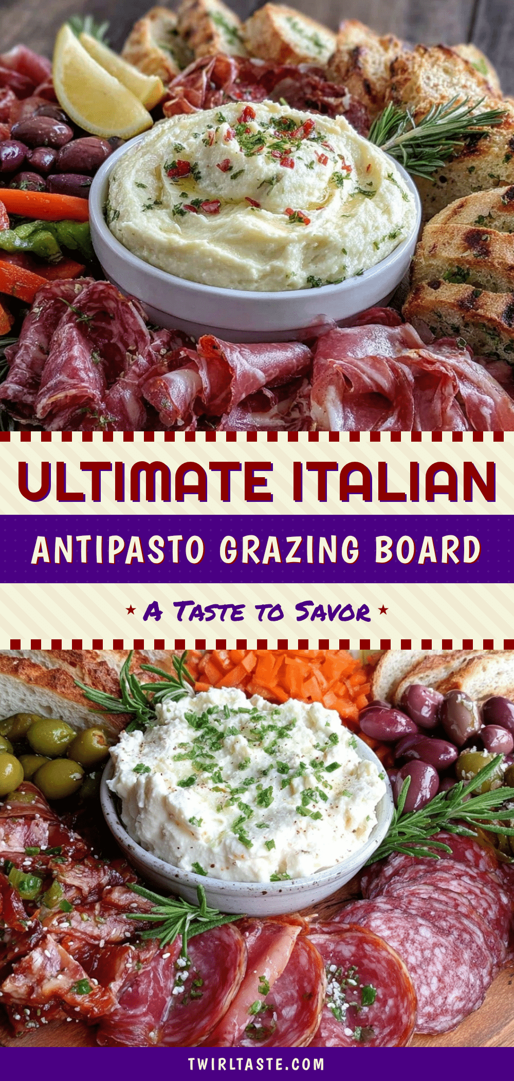 Italian Antipasto Grazing Board recipe