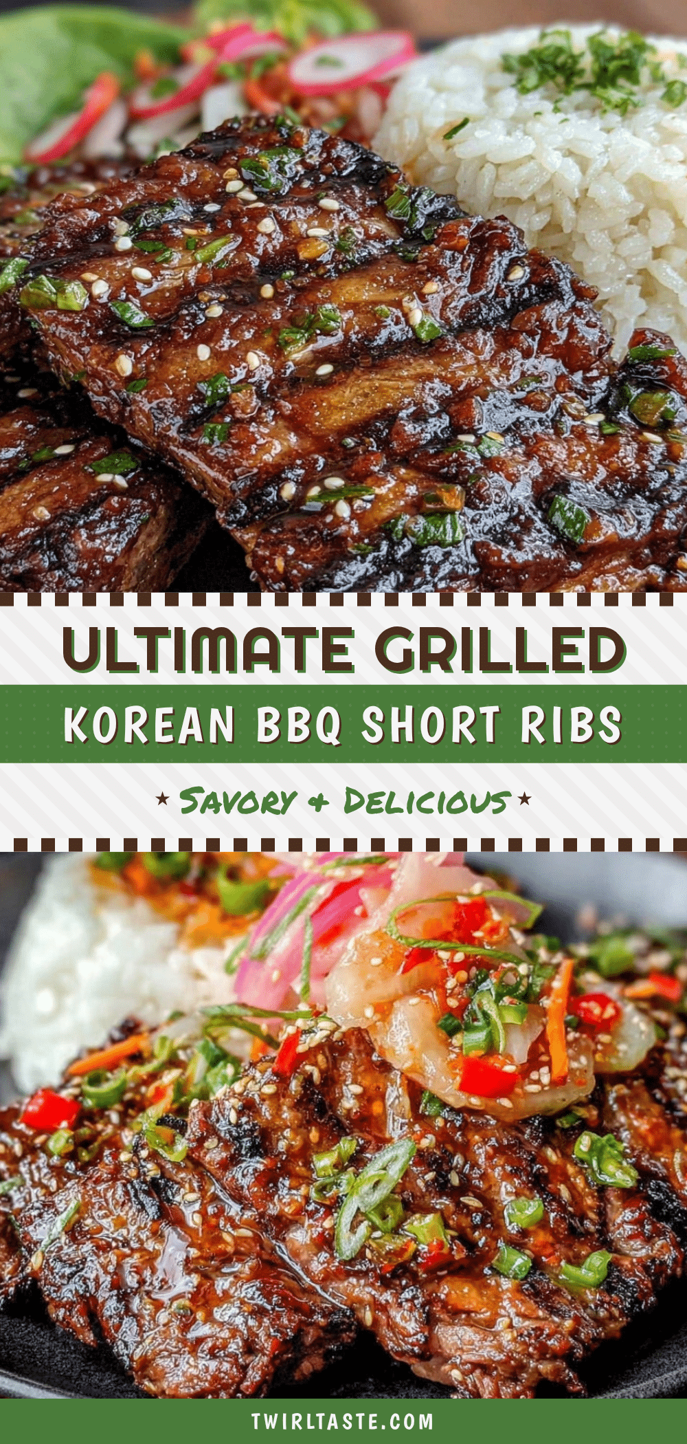 Korean BBQ short ribs recipe