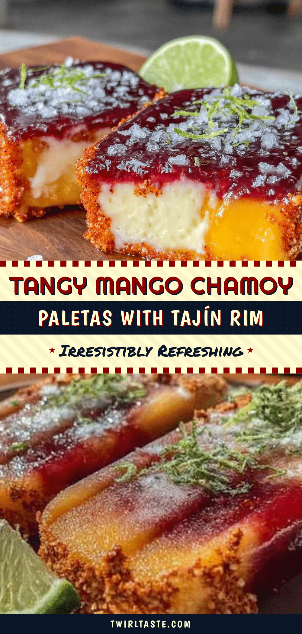 Mango Chamoy Paleta recipe