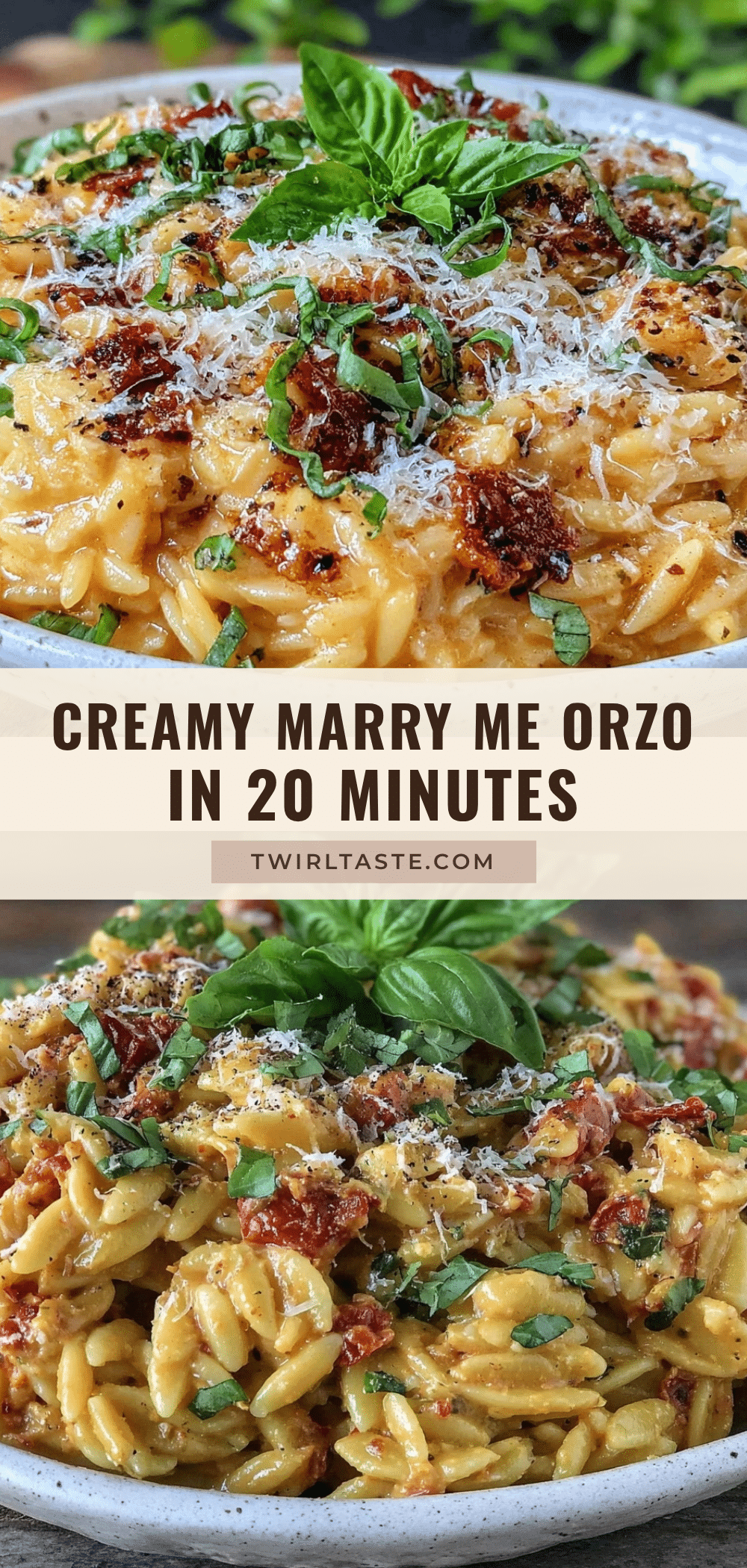 marry me orzo recipe
