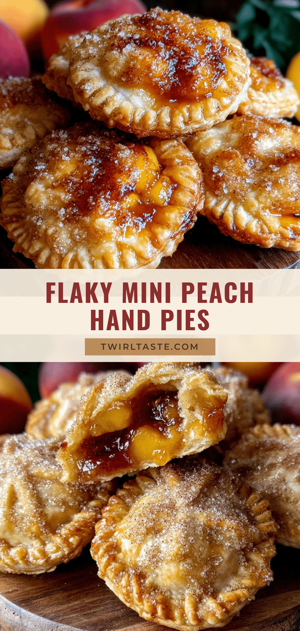 mini peach hand pies recipe