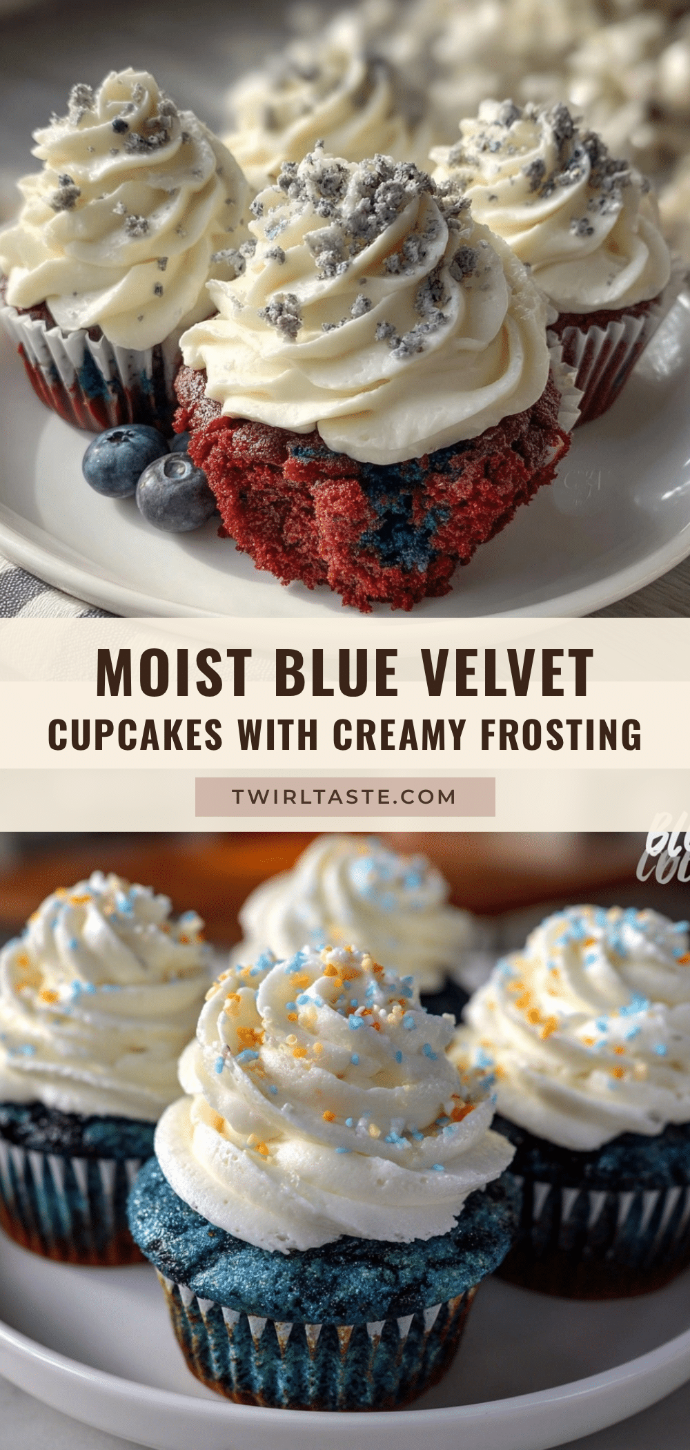 moist blue velvet cupcakes recipe