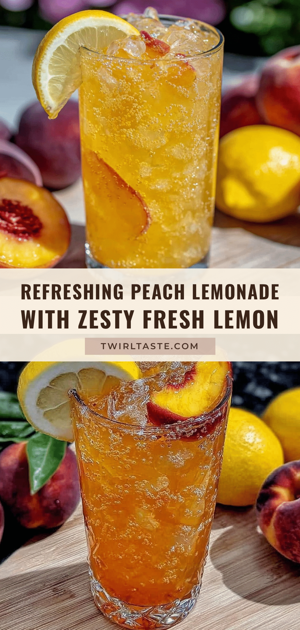 peach lemonade recipe recipe