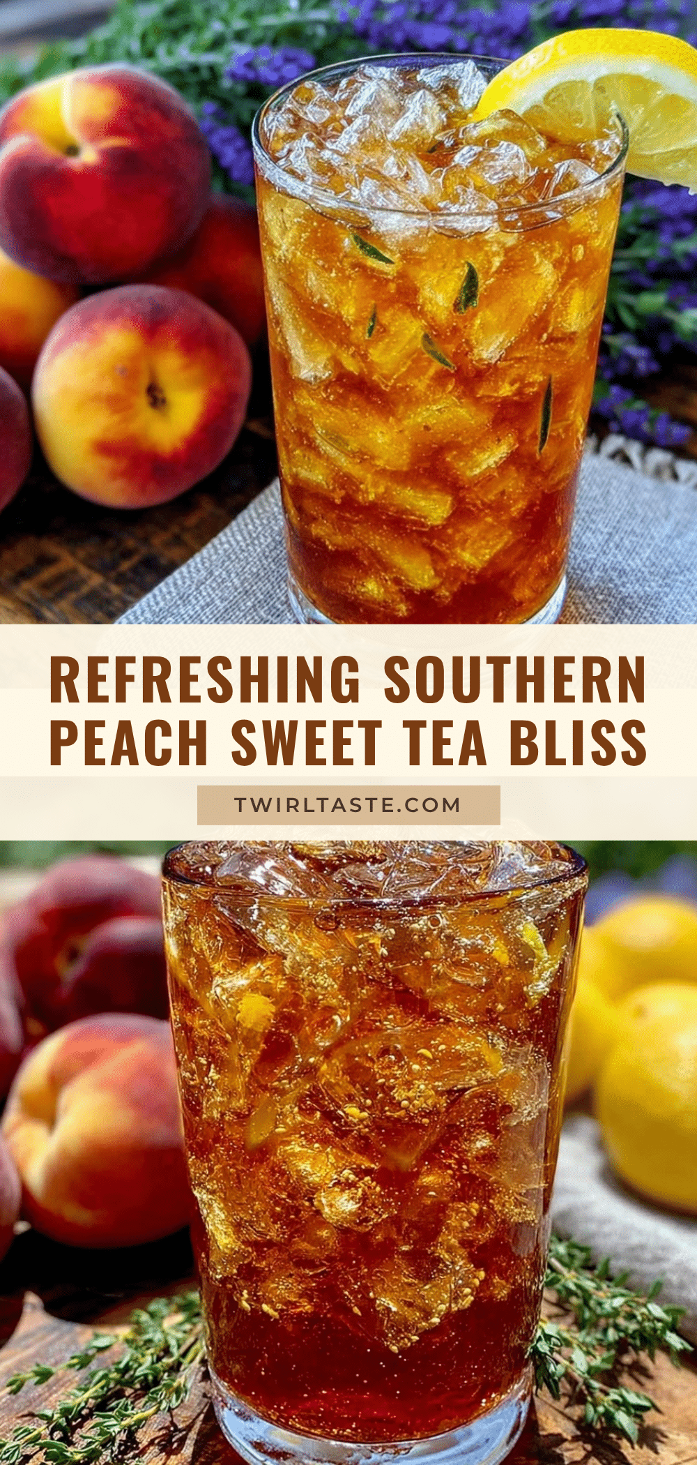 peach sweet tea recipe