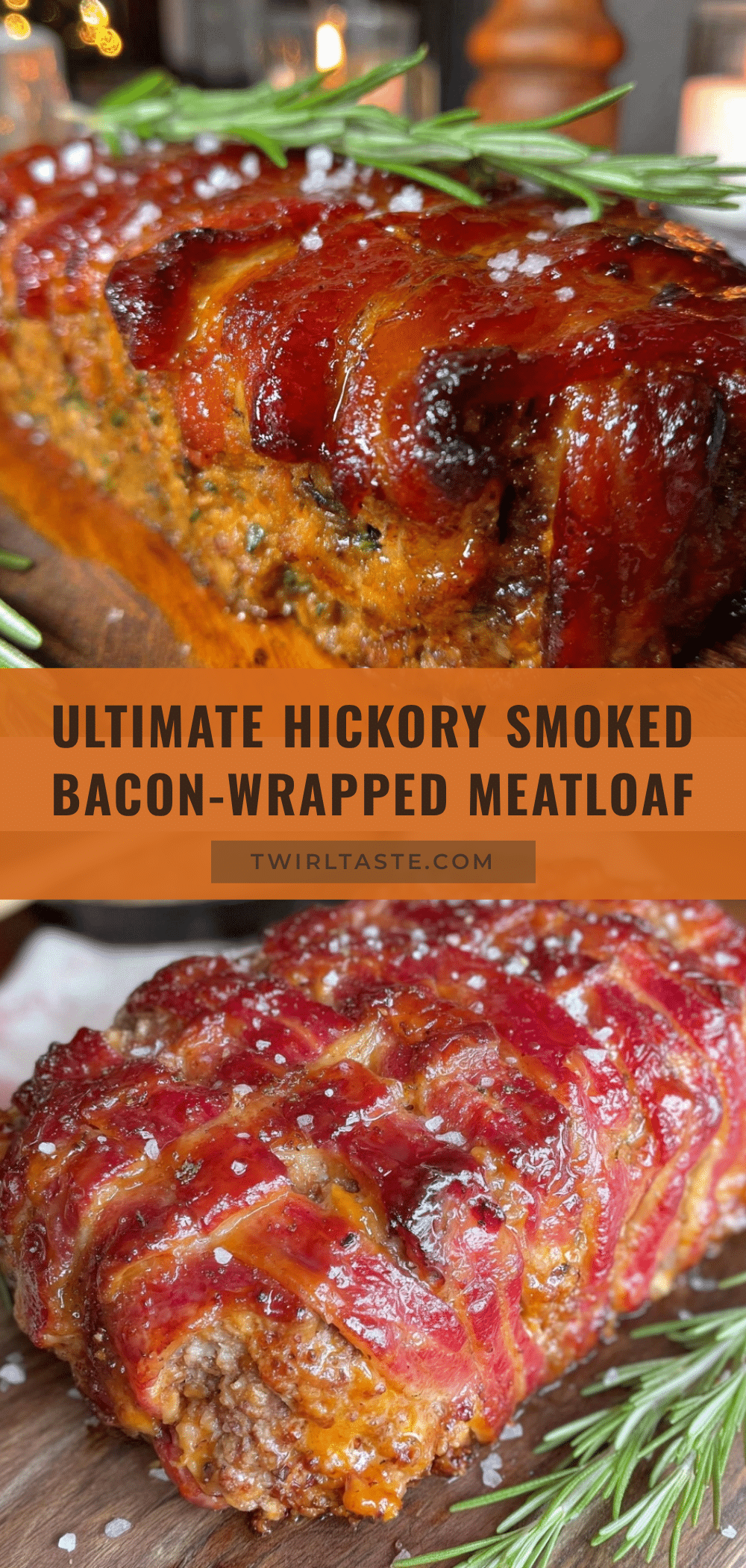 Perfect Hickory Smoked Meatloaf with Bacon Weave recipe
