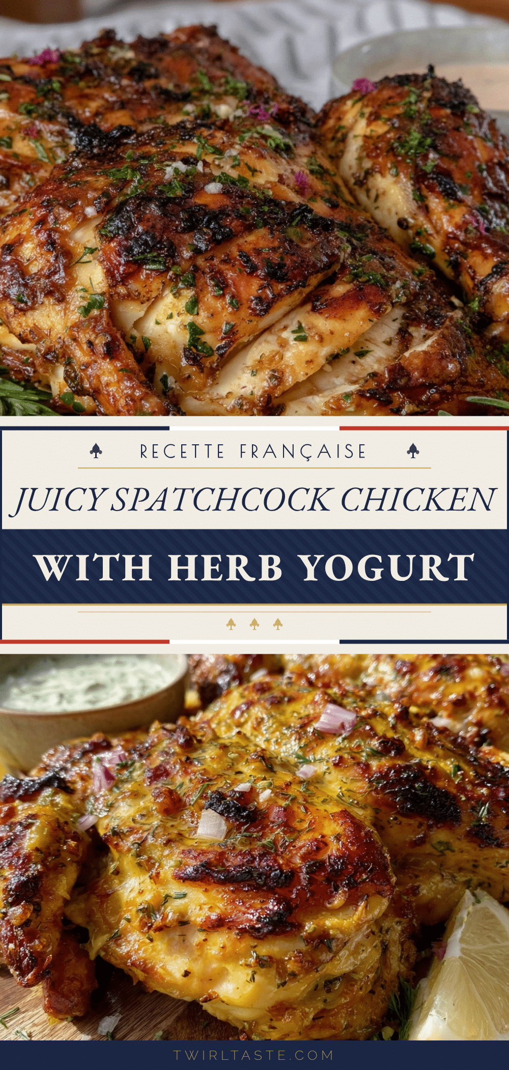 Quick Spatchcock Grilled Chicken recipe