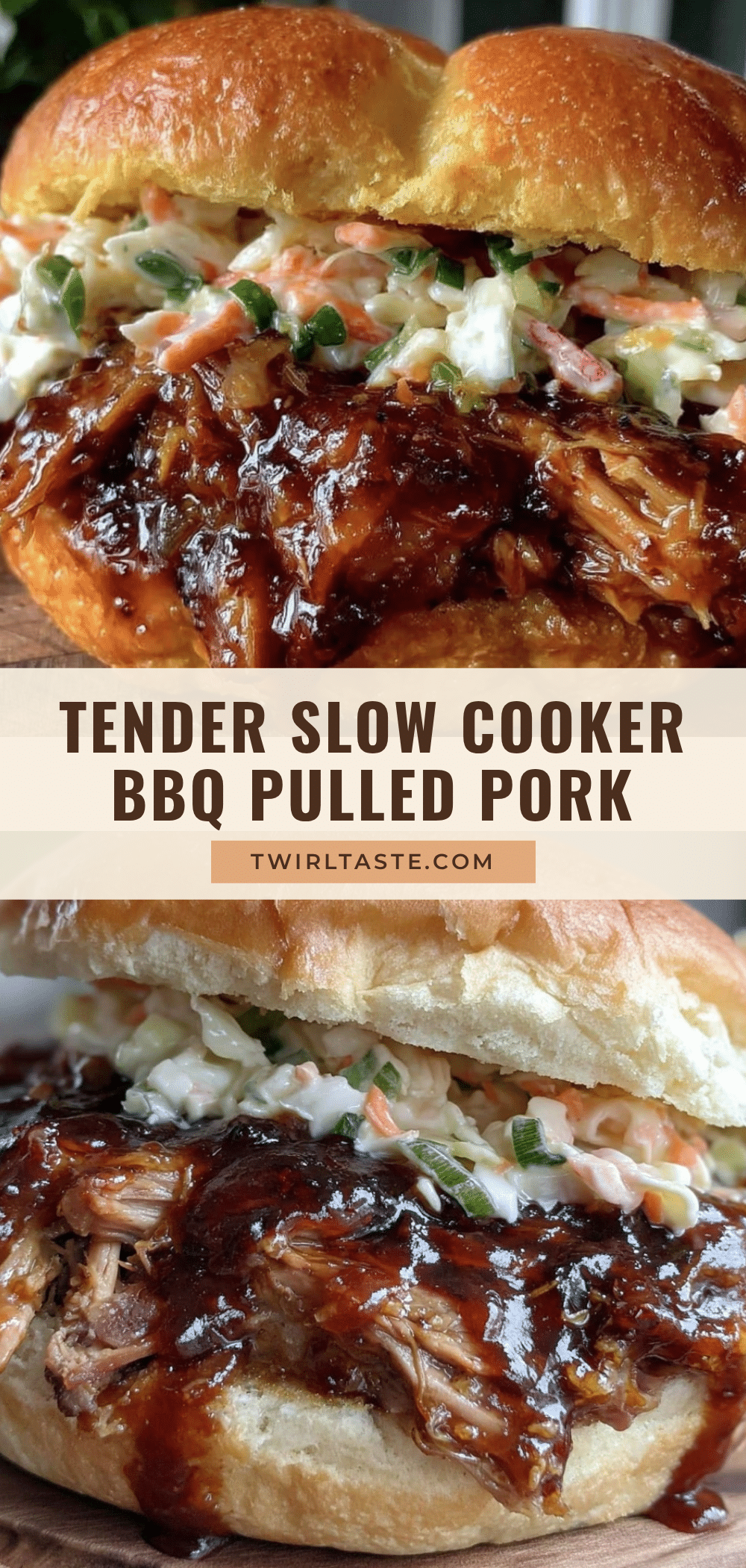 slow cooker bbq pulled pork sandwiches recipe