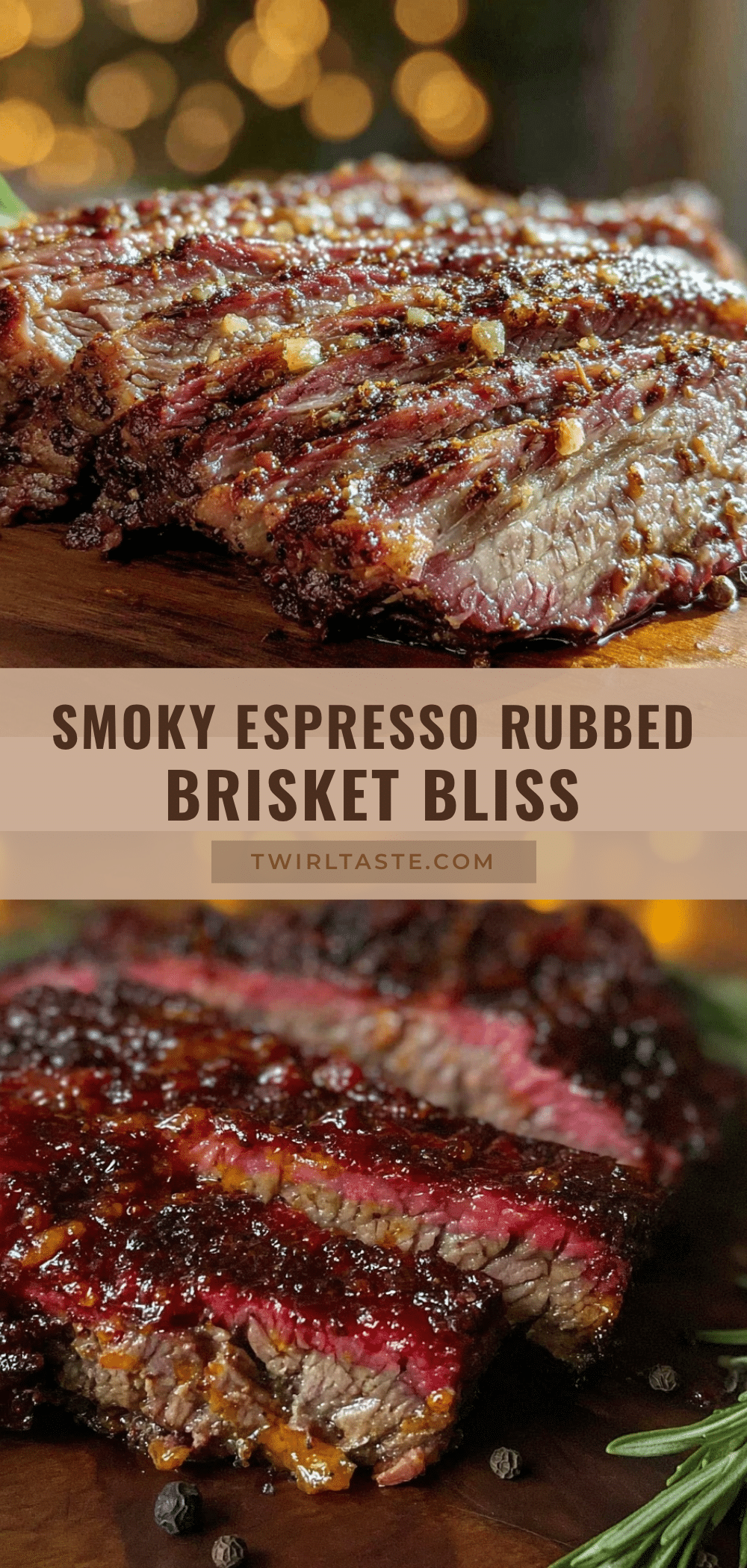 smoked brisket espresso rub recipe