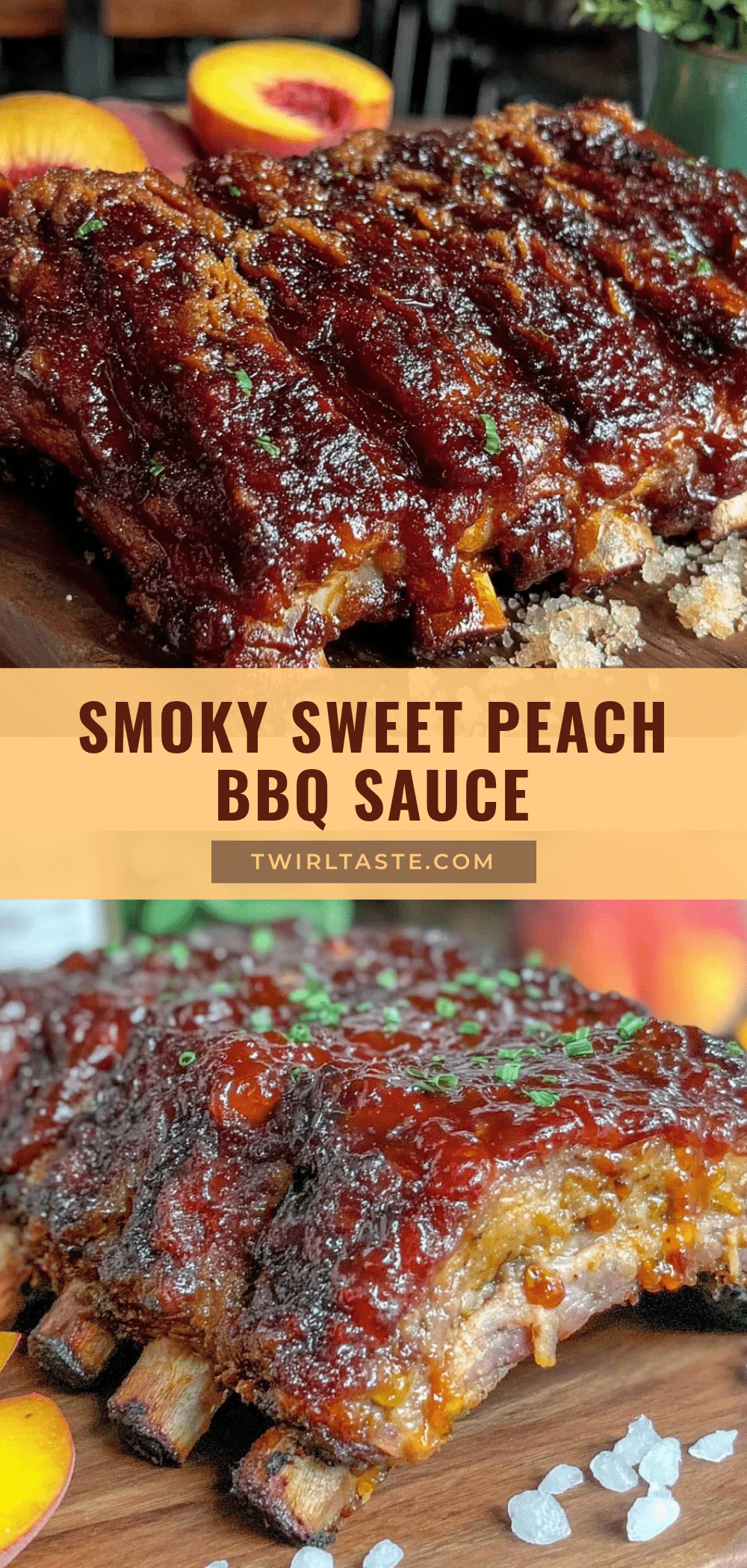 smoky peach bbq sauce recipe