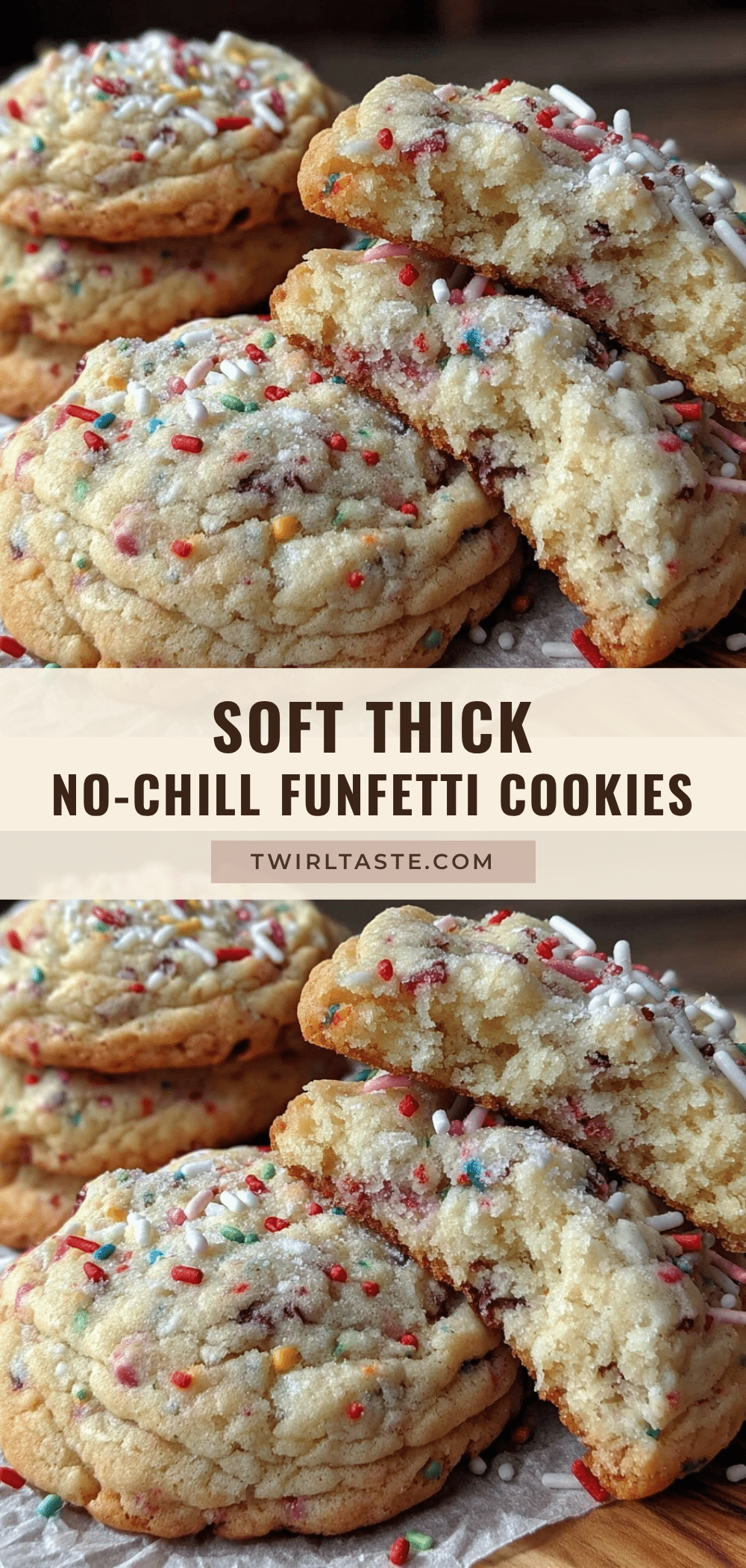 soft no-chill funfetti pudding cookies recipe