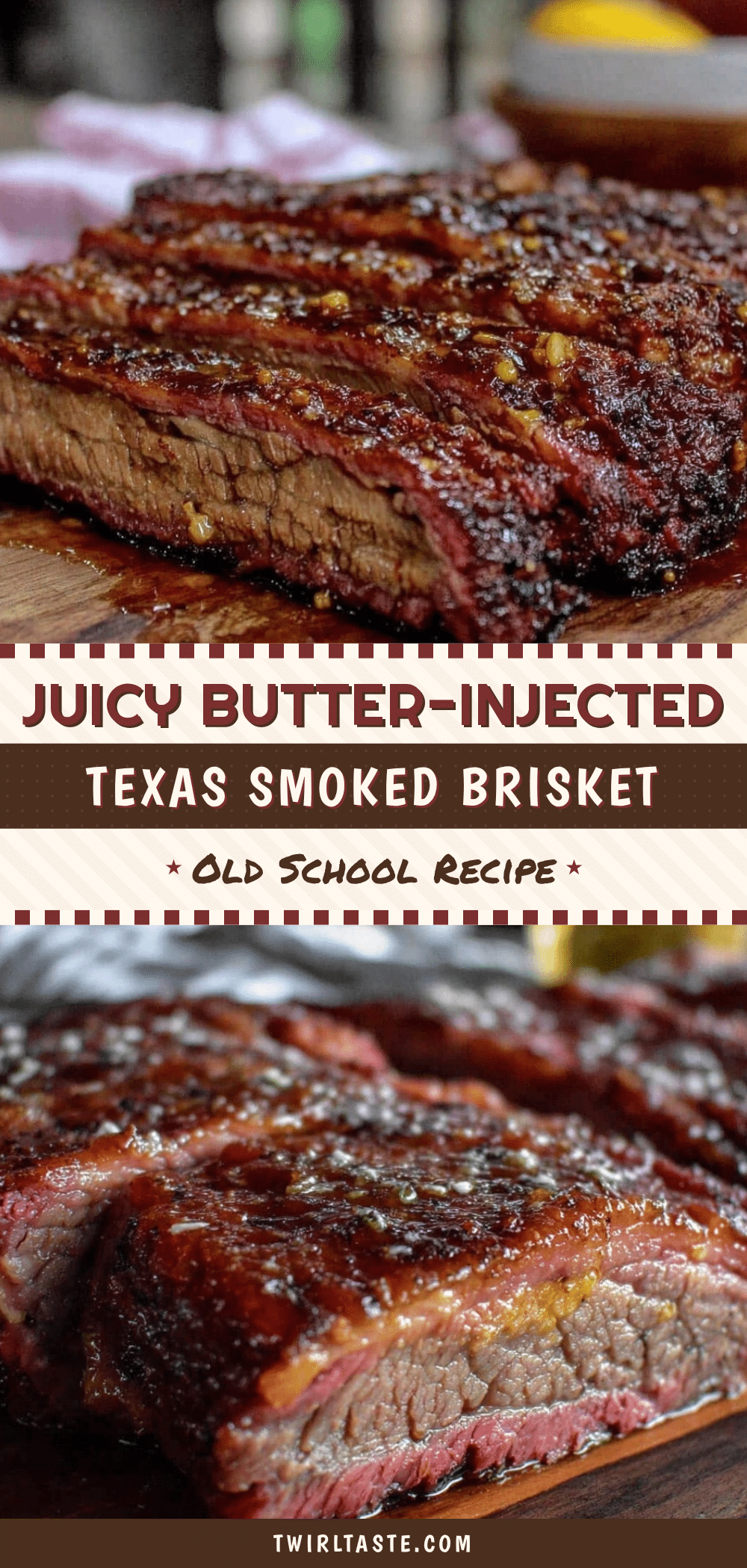texas butter-injected smoked brisket flat recipe