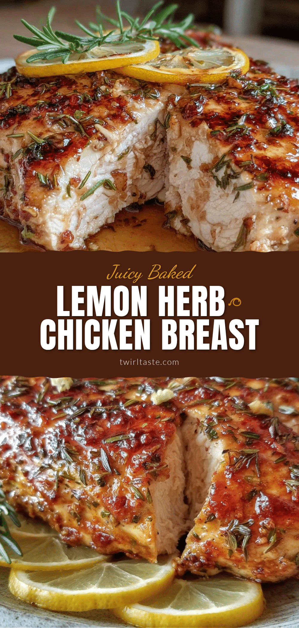 baked lemon herb chicken breast recipe
