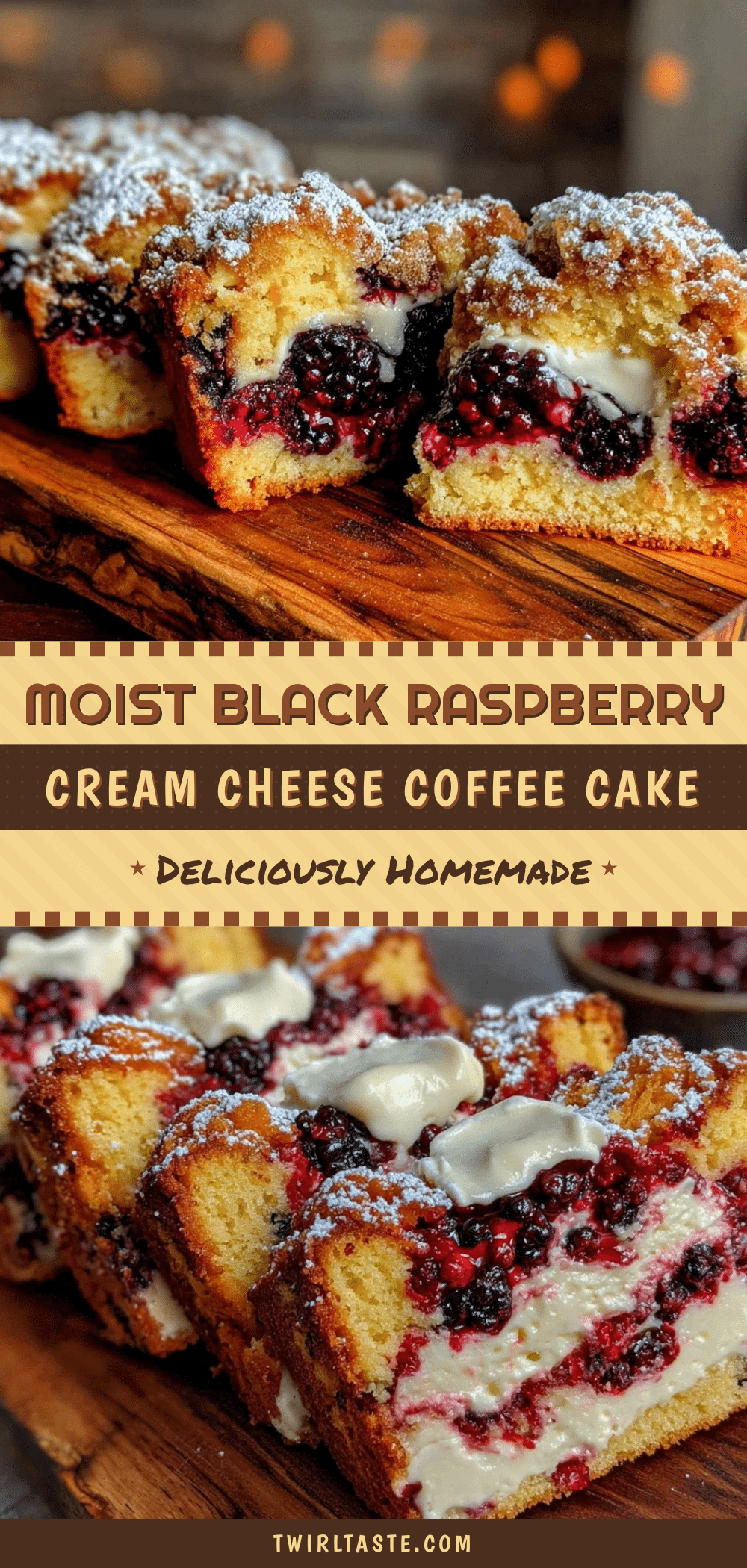 black raspberry cream cheese coffee cake recipe