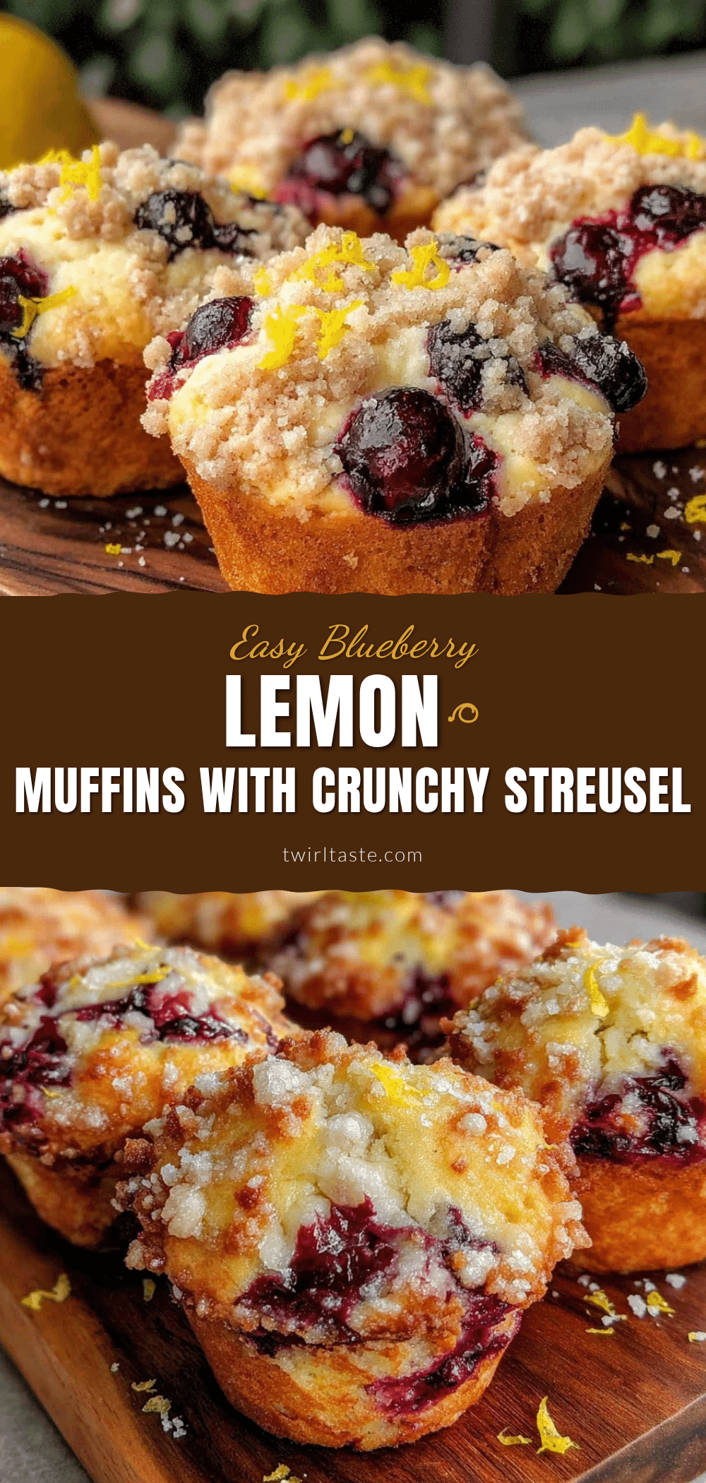 blueberry lemon muffins recipe