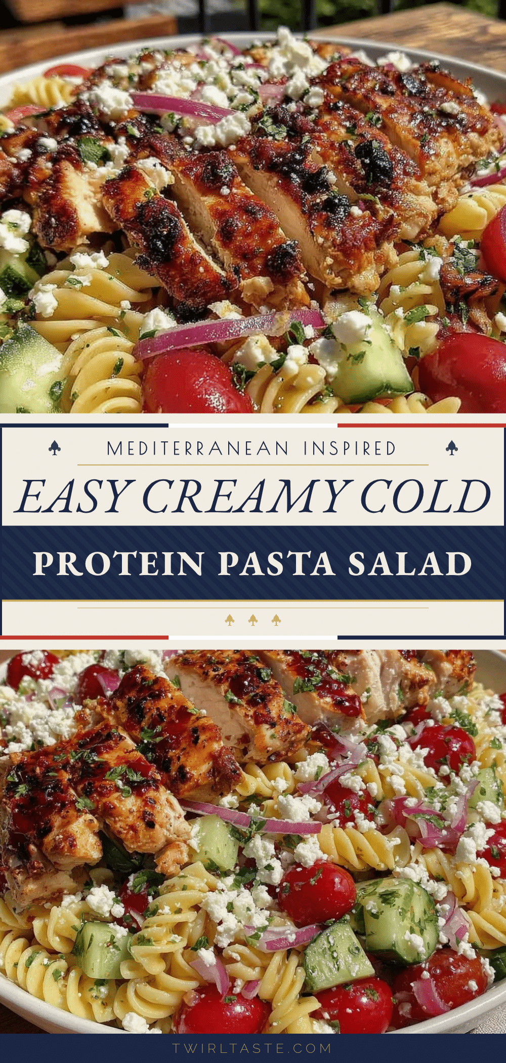 cold protein pasta salad recipe