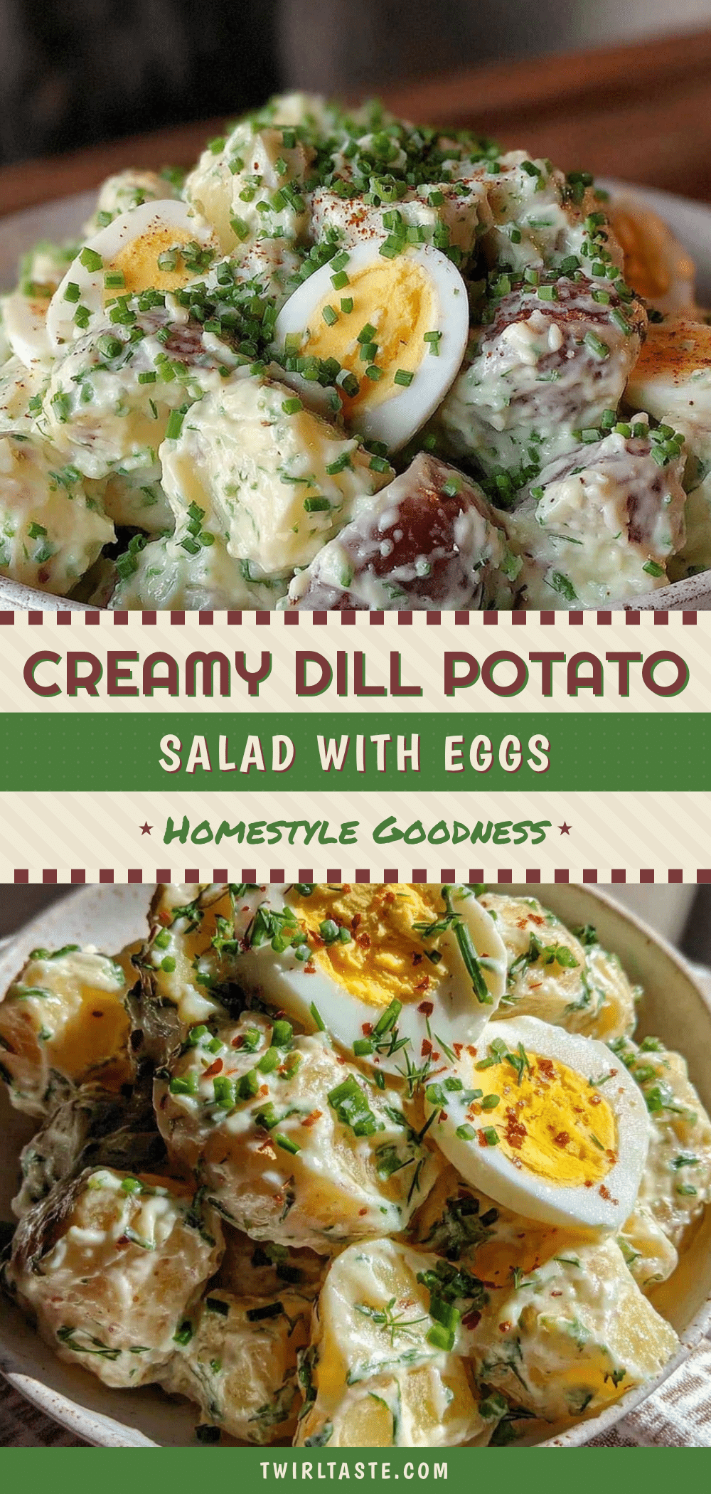 creamy dill potato salad recipe