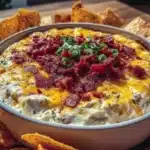 creamy jalapeño popper dip - featured image