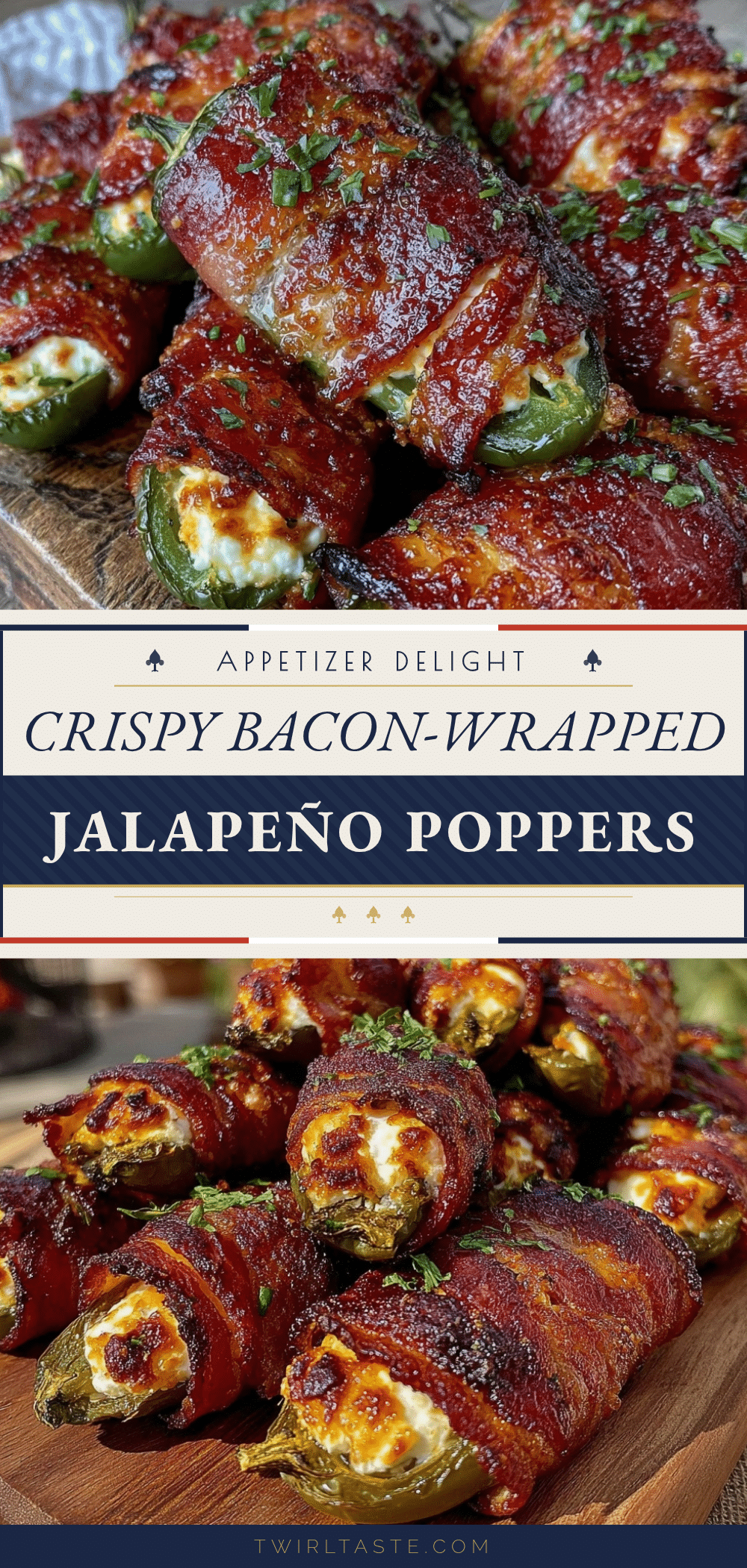 crispy bacon-wrapped jalapeño poppers recipe