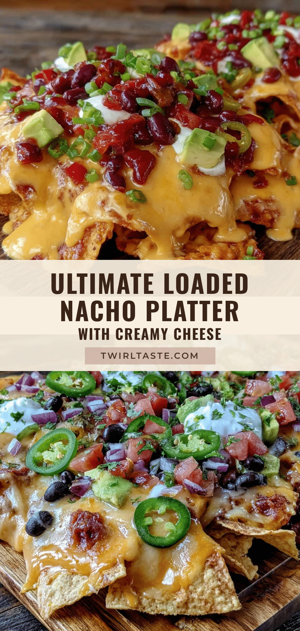 crispy loaded nacho platter recipe